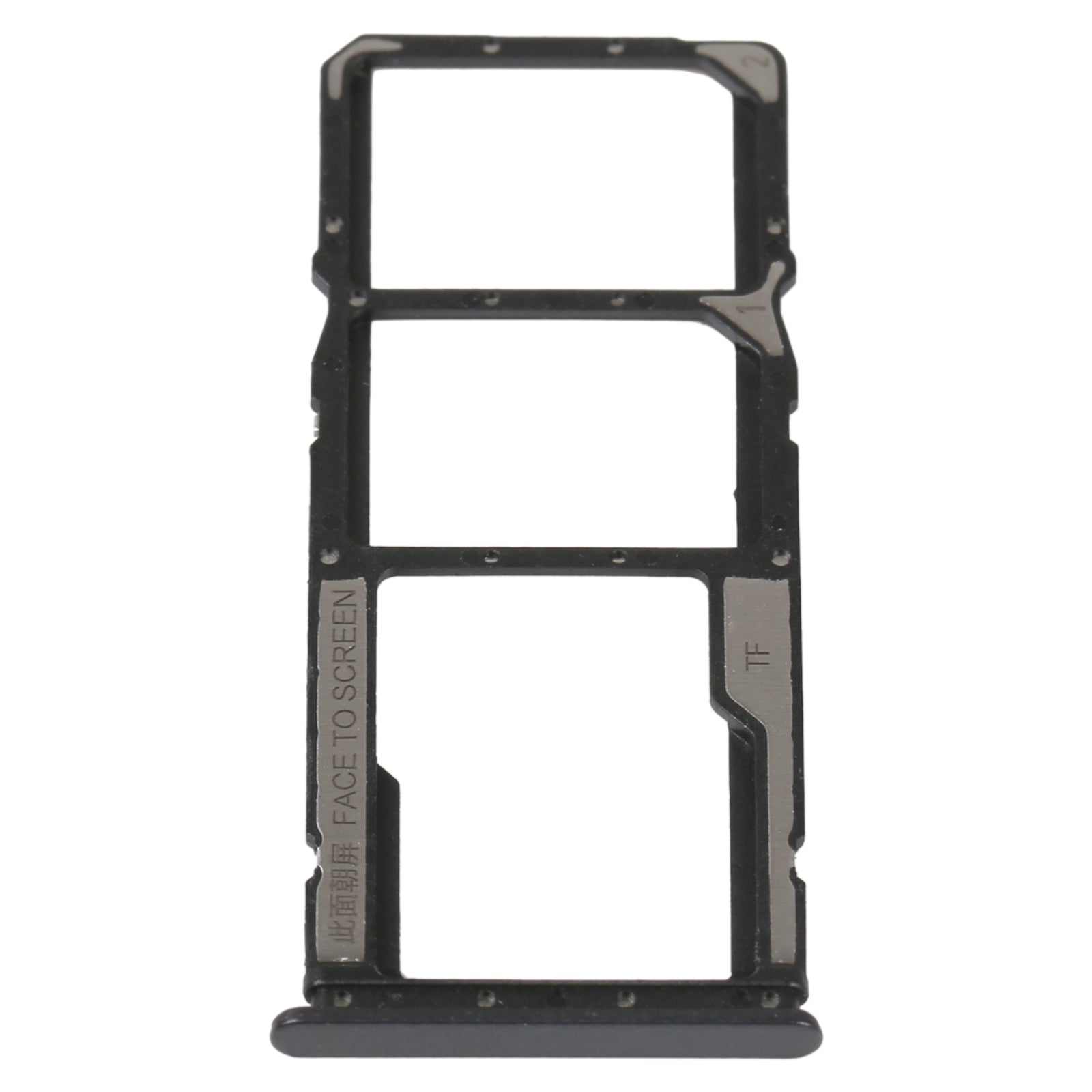 SIM Holder Tray Micro SIM / Micro SD Xiaomi Poco M4 5G / Poco M4 5G India / Redmi Note 11R Black