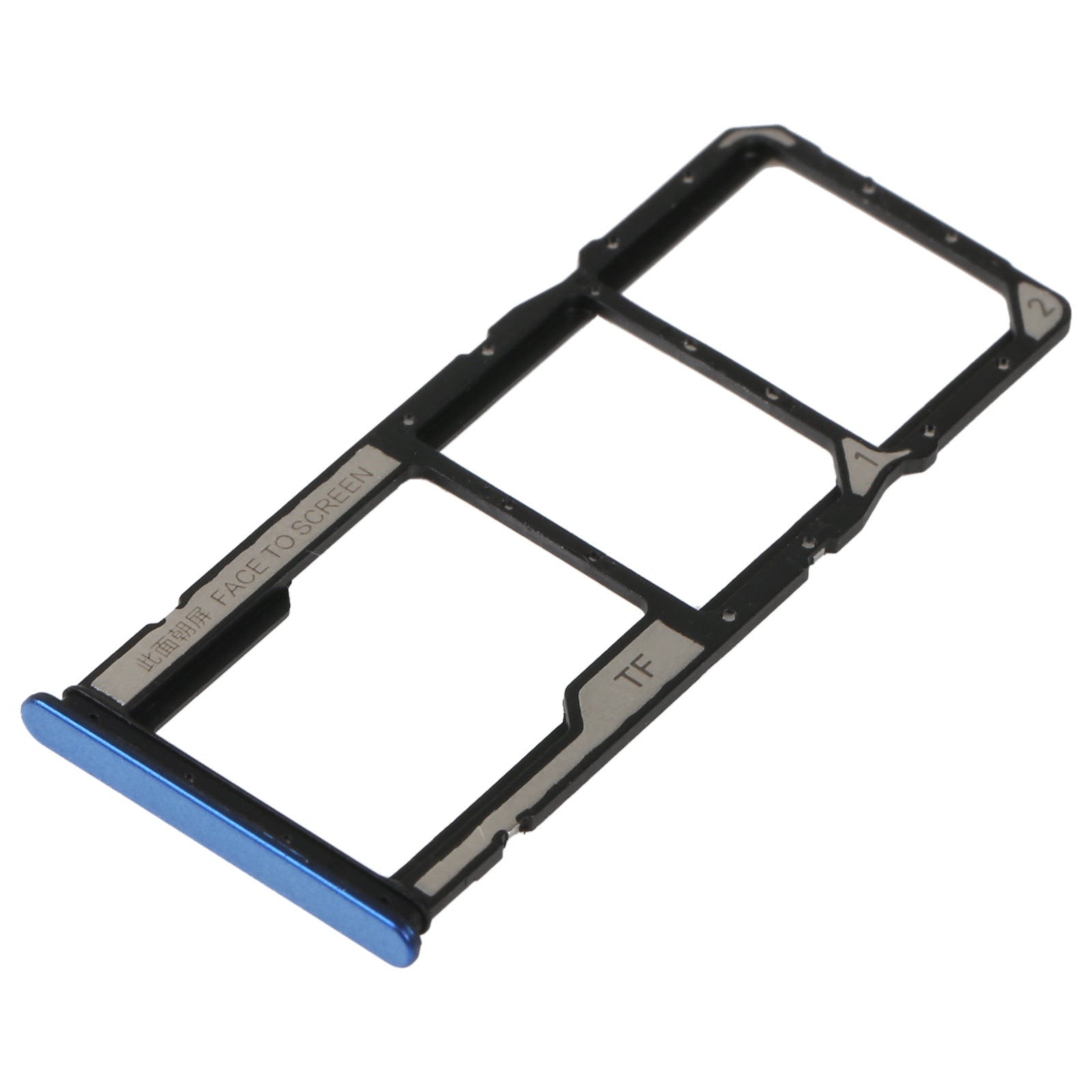 Plateau porte-carte SIM Micro SIM / Micro SD Xiaomi Redmi Note 11SE Bleu