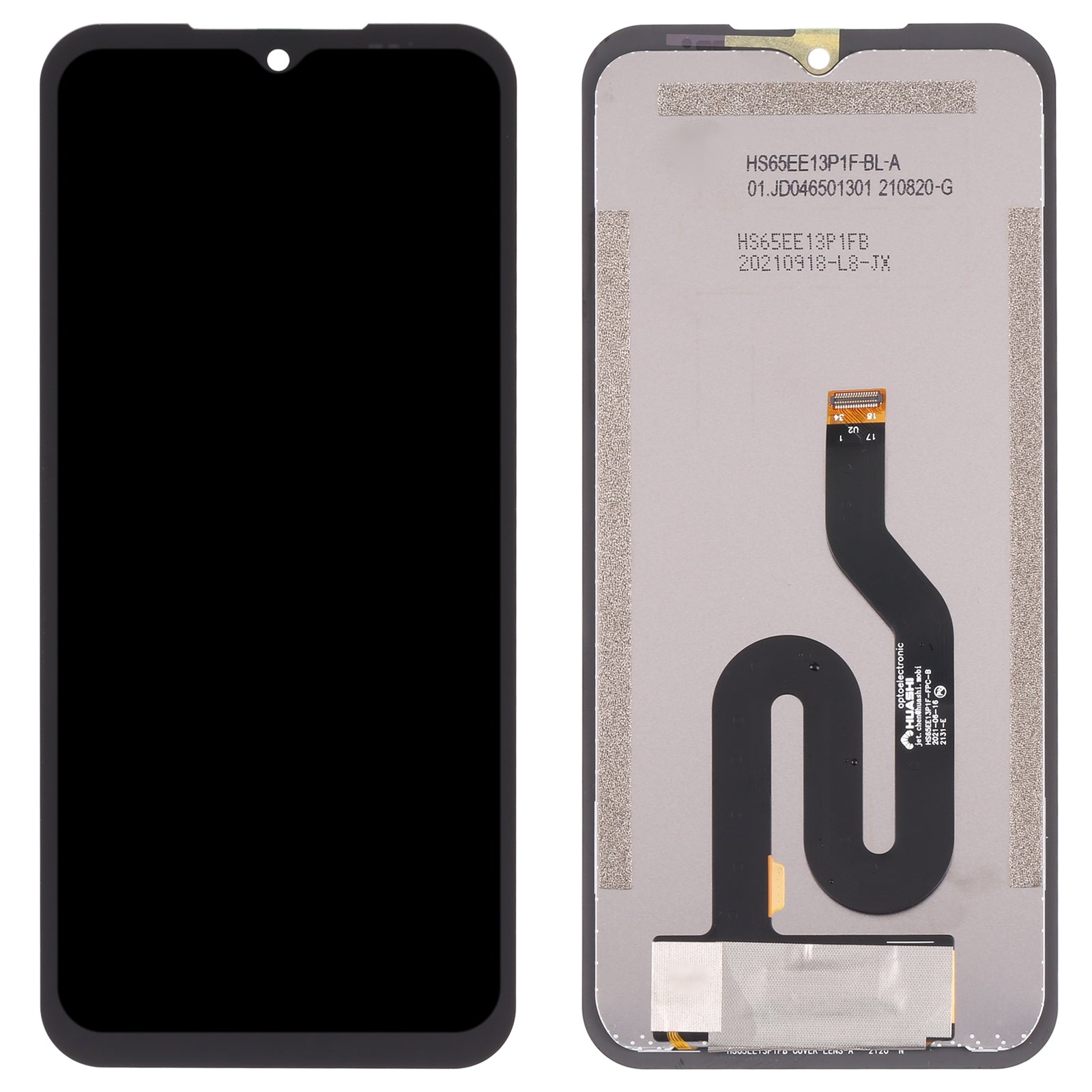 Ecran LCD + Numériseur Tactile Ulefone 12 Noir