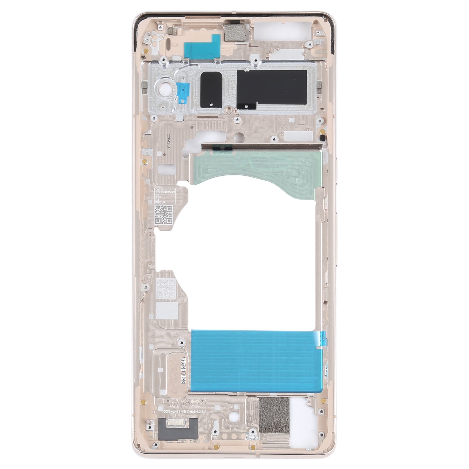 Chassis Intermediate Frame LCD Google Pixel 7 Pro Gold