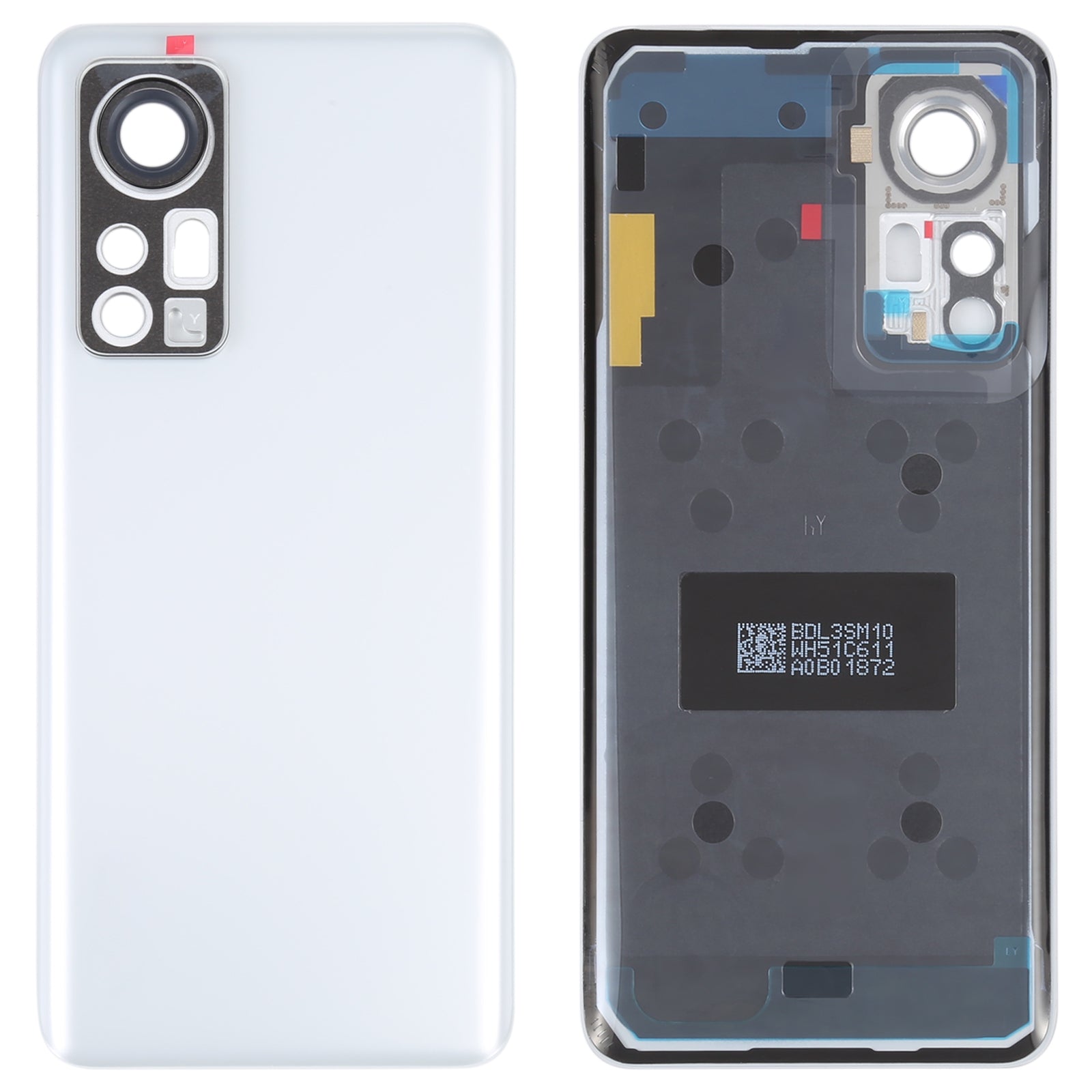 Cache Batterie Cache Arrière Xiaomi 12S Blanc