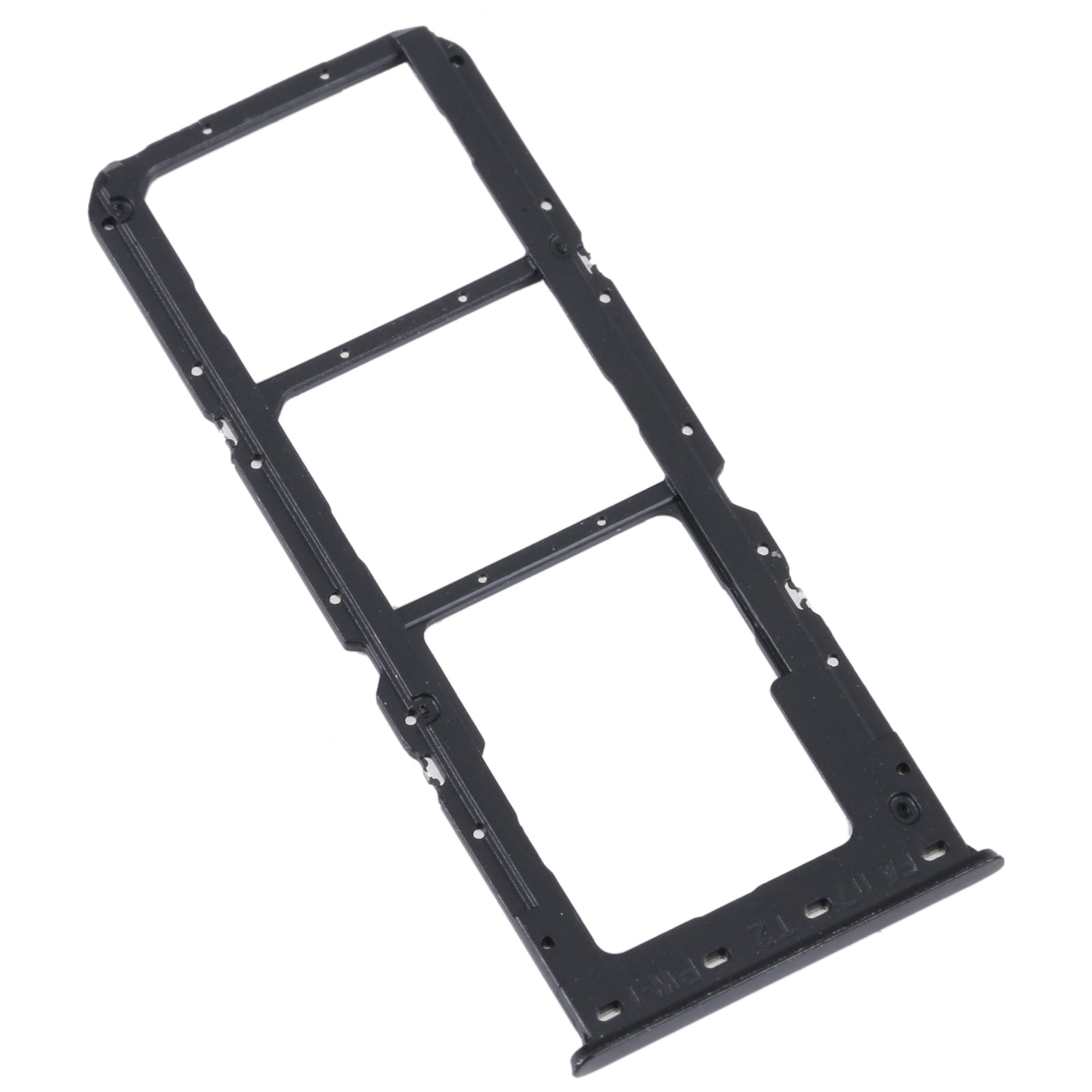 SIM / Micro SD Holder Tray Oppo A52 4G Black