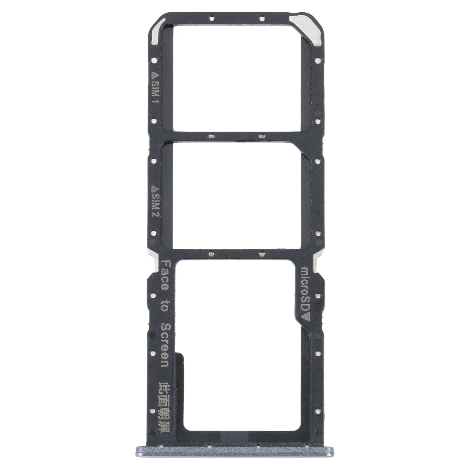 SIM / Micro SD Holder Tray Oppo A73 4G / F17 / A93 4G / A73 5G Black