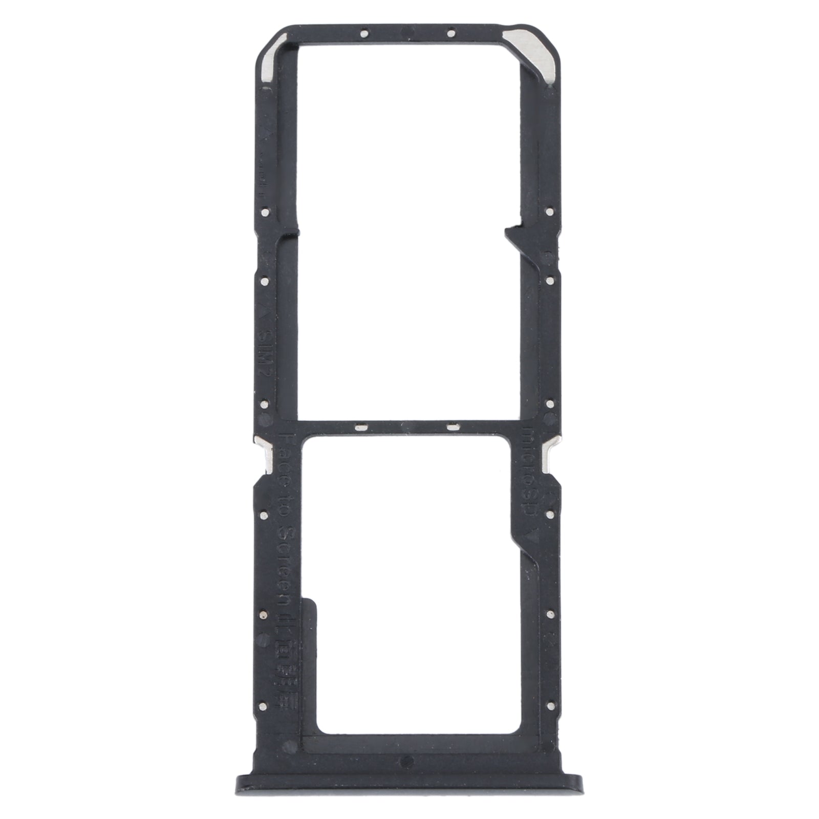 SIM / Micro SD Holder Tray Oppo A55 5G / A53S 5G Black