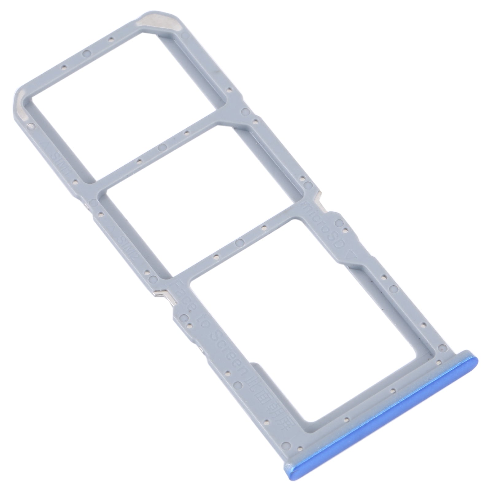 SIM / Micro SD Holder Tray Oppo A55 5G / A53S 5G Blue