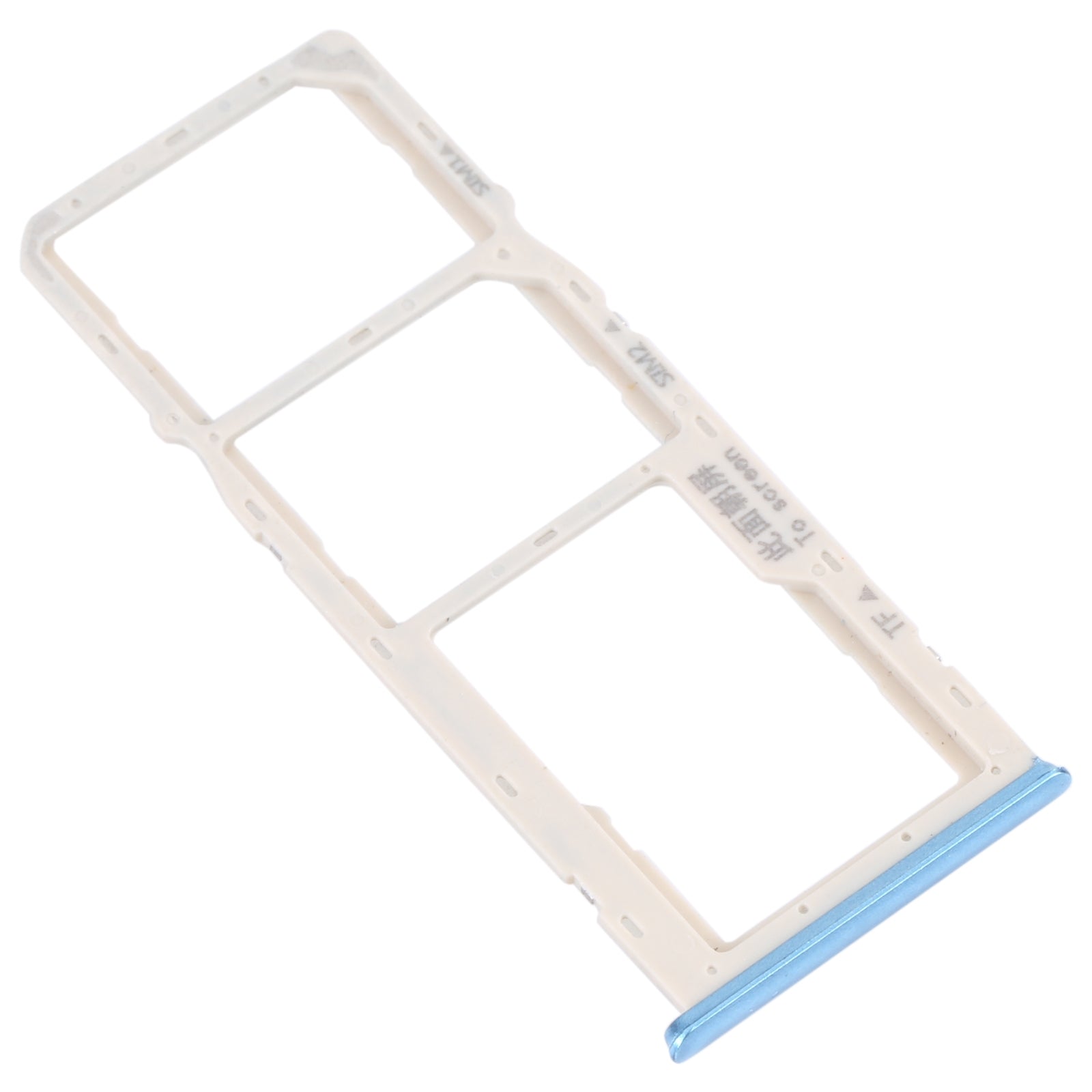 SIM / Micro SD Tray Oppo A16K Blue