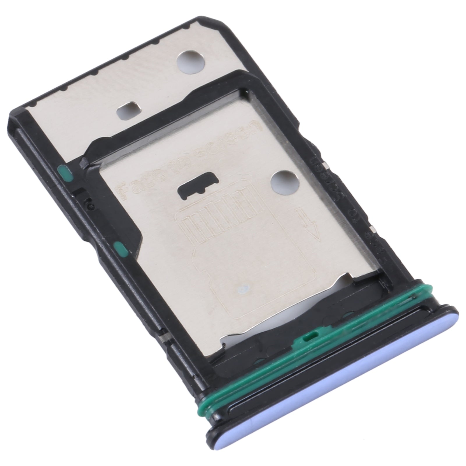 SIM / Micro SD Holder Tray Oppo Reno7 5G Blue