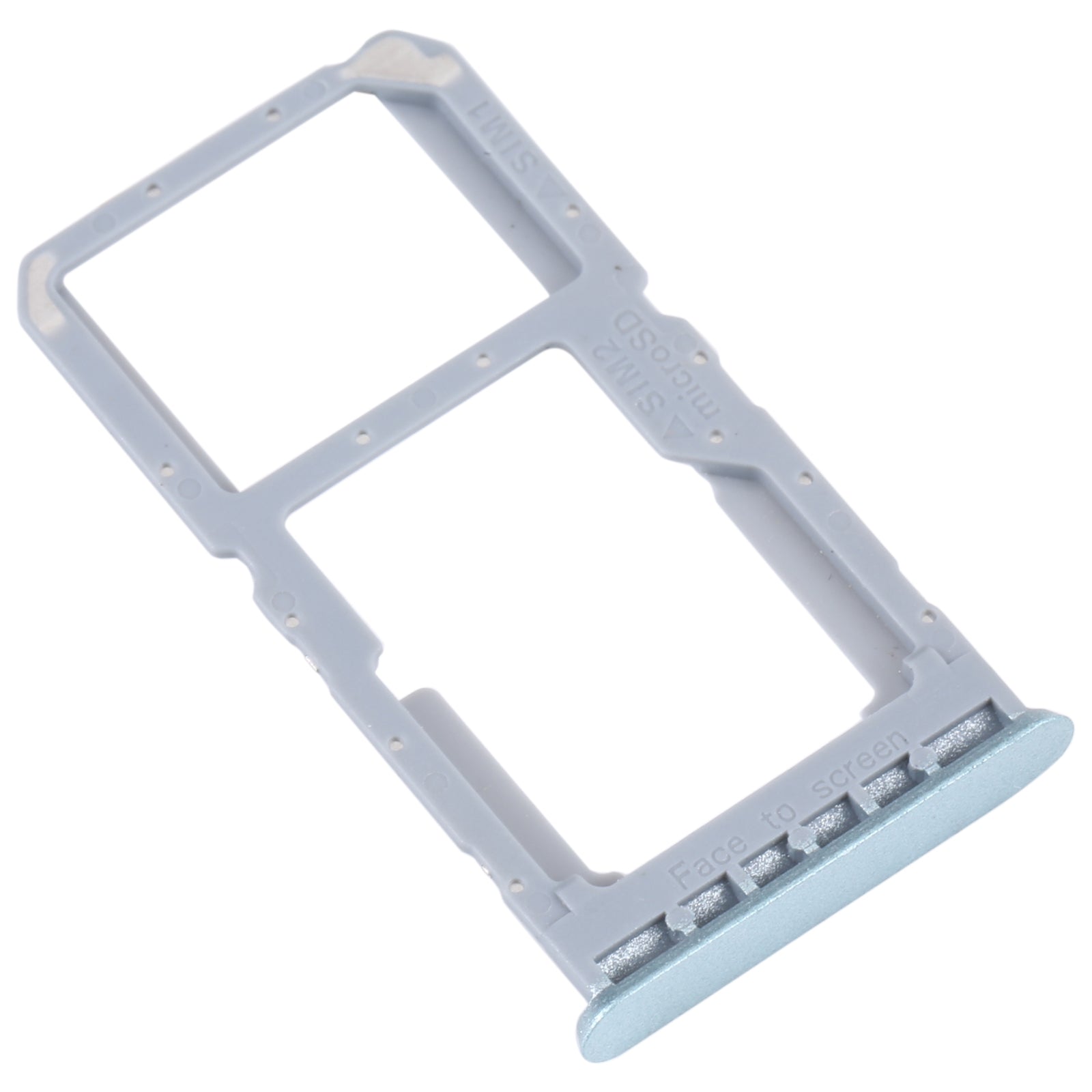 SIM / Micro SD Holder Tray Oppo A96 4G Blue