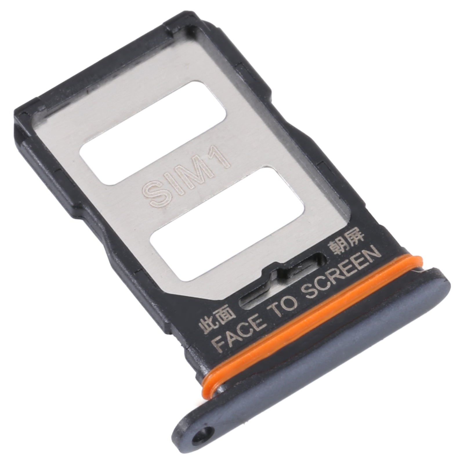 SIM Holder Tray DUAL SIM Xiaomi Redmi K50 Ultra Black