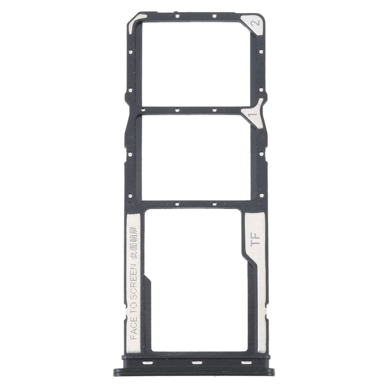 Bandeja Porta SIM / Micro SD Xiaomi Redmi A1 2022 Negro