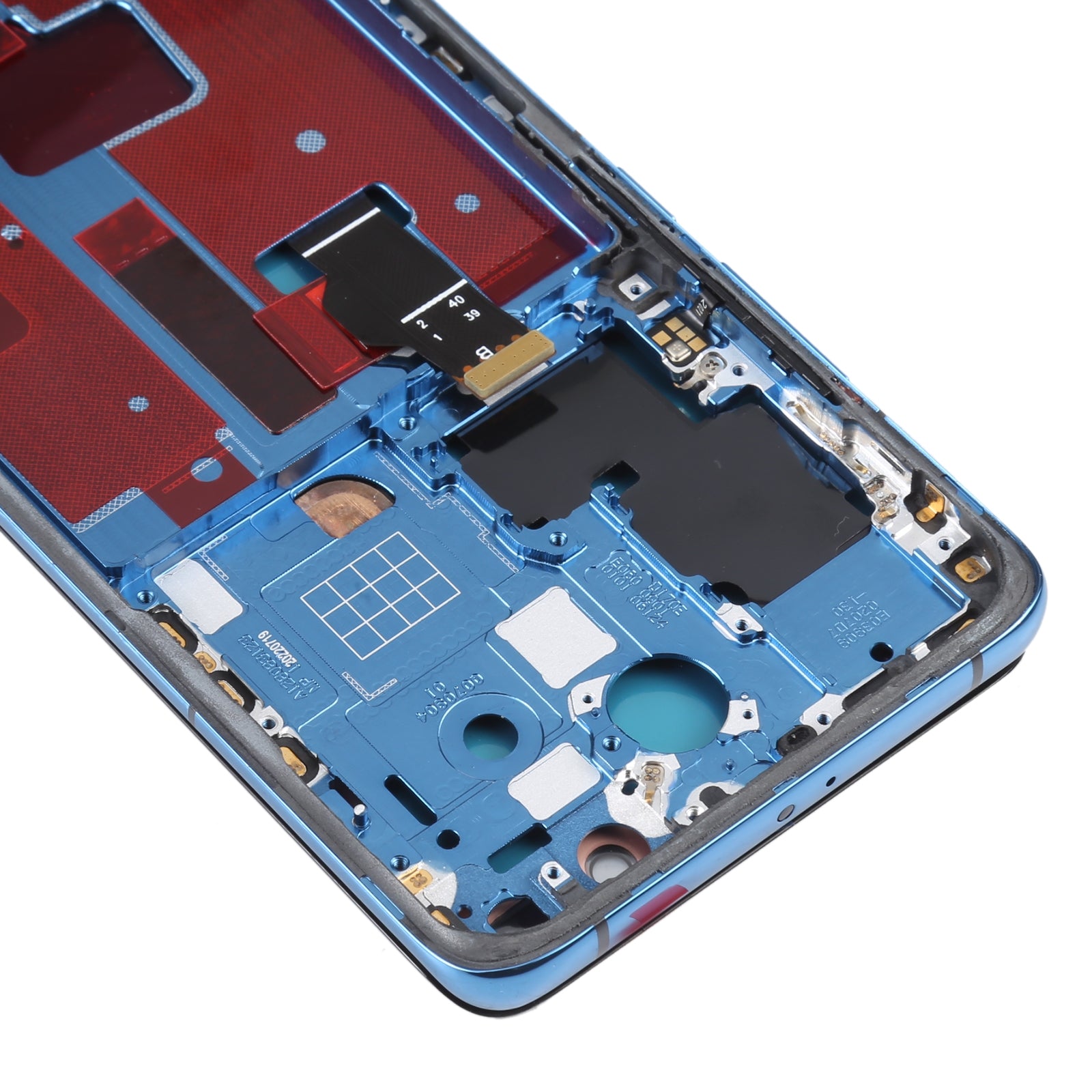Ecran Complet + Tactile + Châssis Huawei P40 Pro Bleu