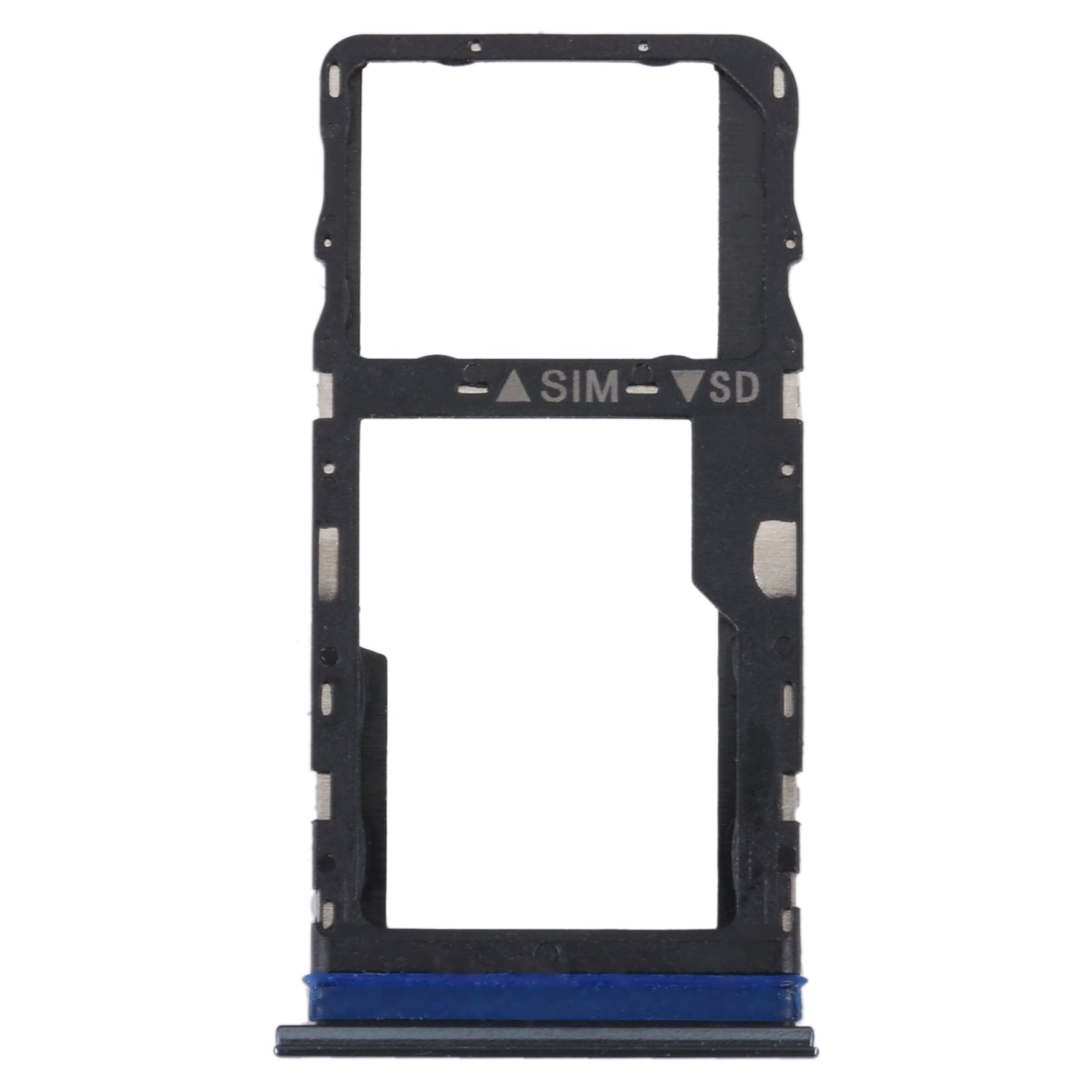 SIM / Micro SD Holder Tray TCL 30 / 30+ / 30 5G Black