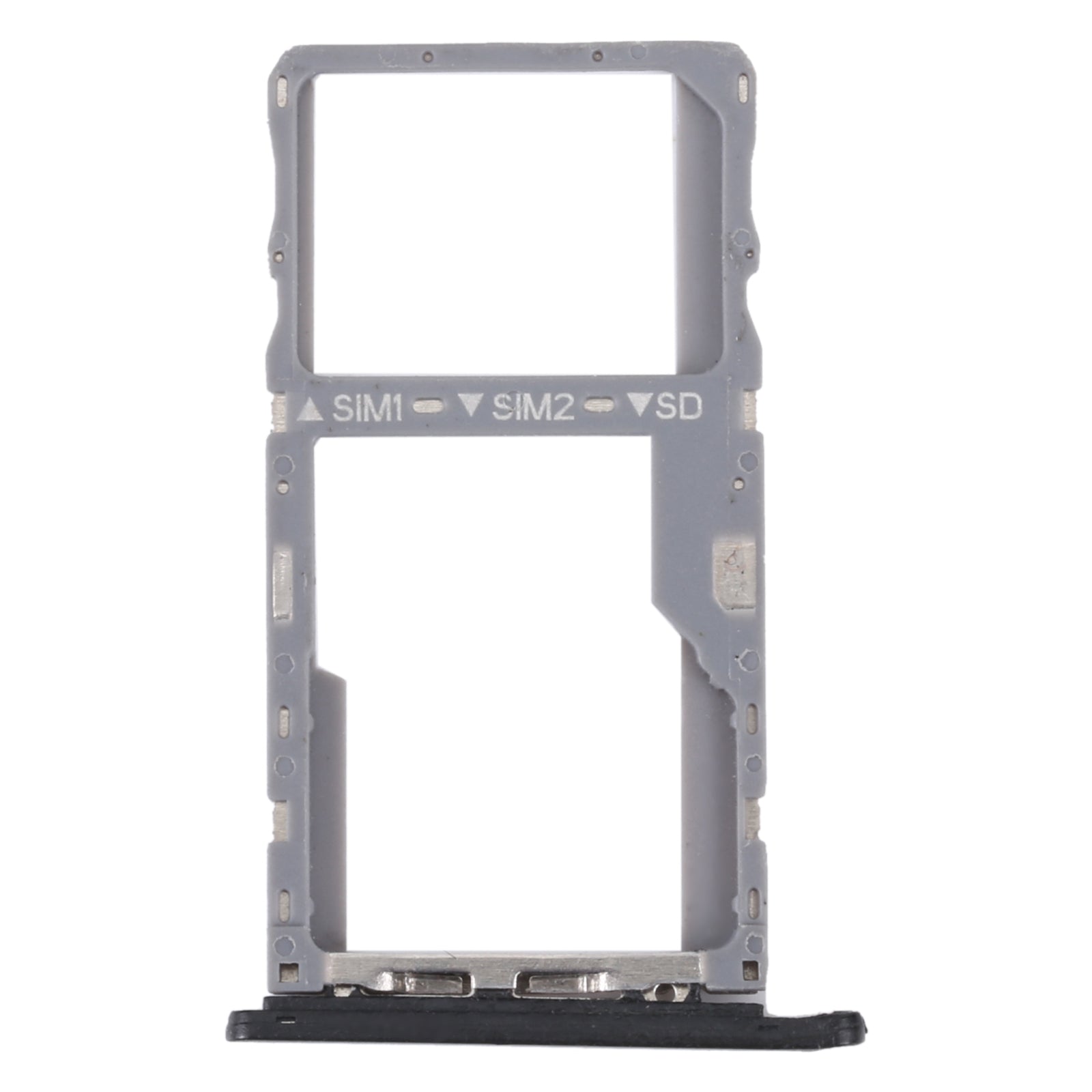 Dual SIM SIM Holder Tray for Alcatel 1V 2020 Black