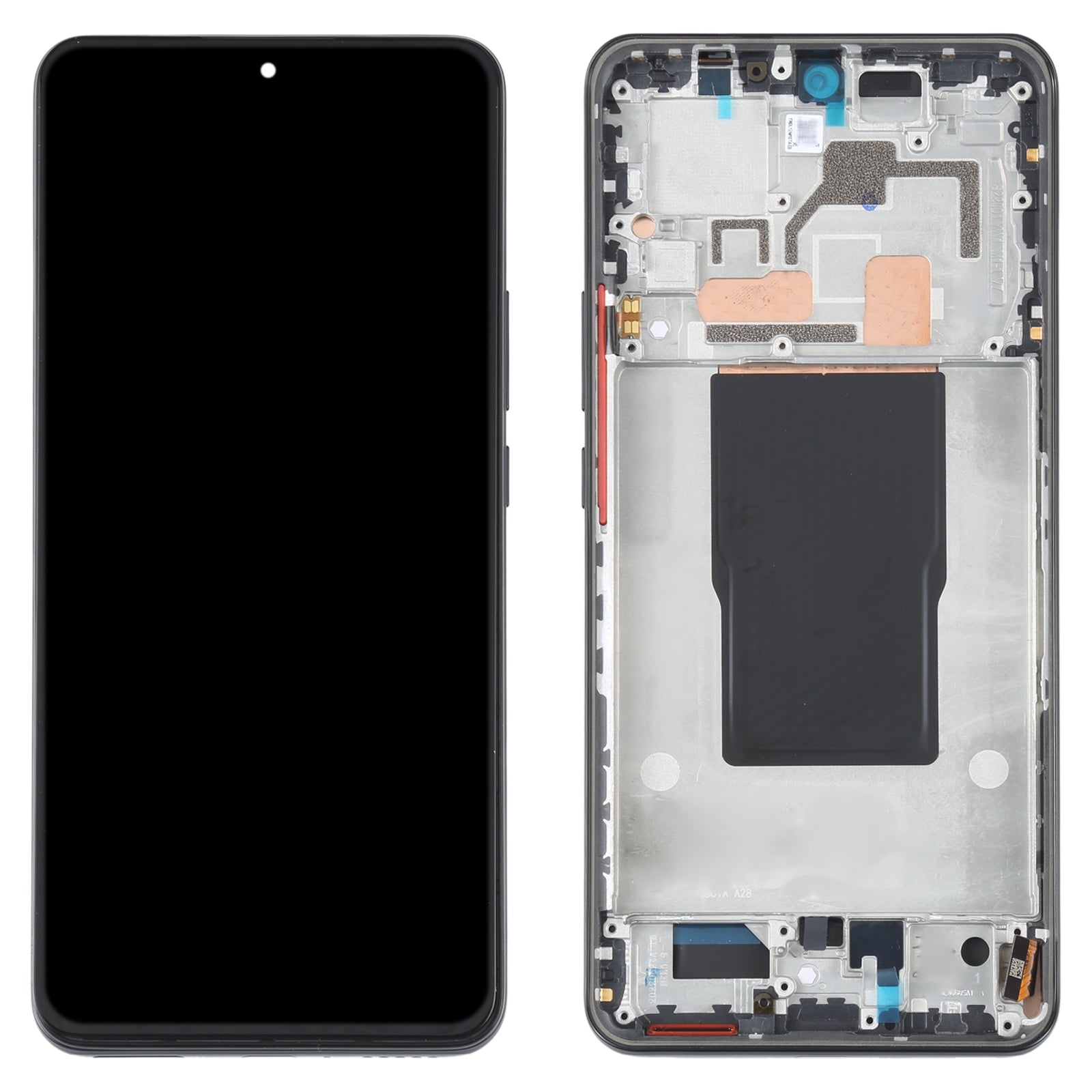 Pantalla AMOLED + Tactil + Marco Xiaomi Redmi K50 Ultra 12T 12T Pro Negro