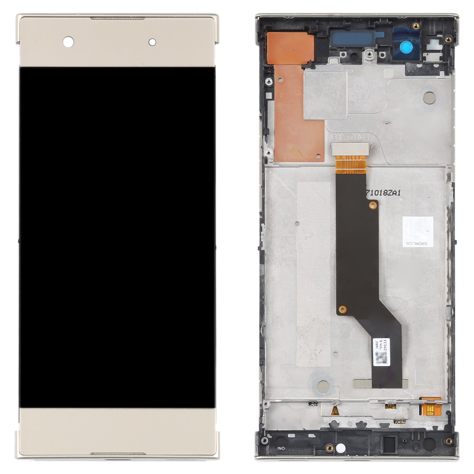 Ecran Complet + Tactile + Châssis Sony Xperia XA1 G3116 Or