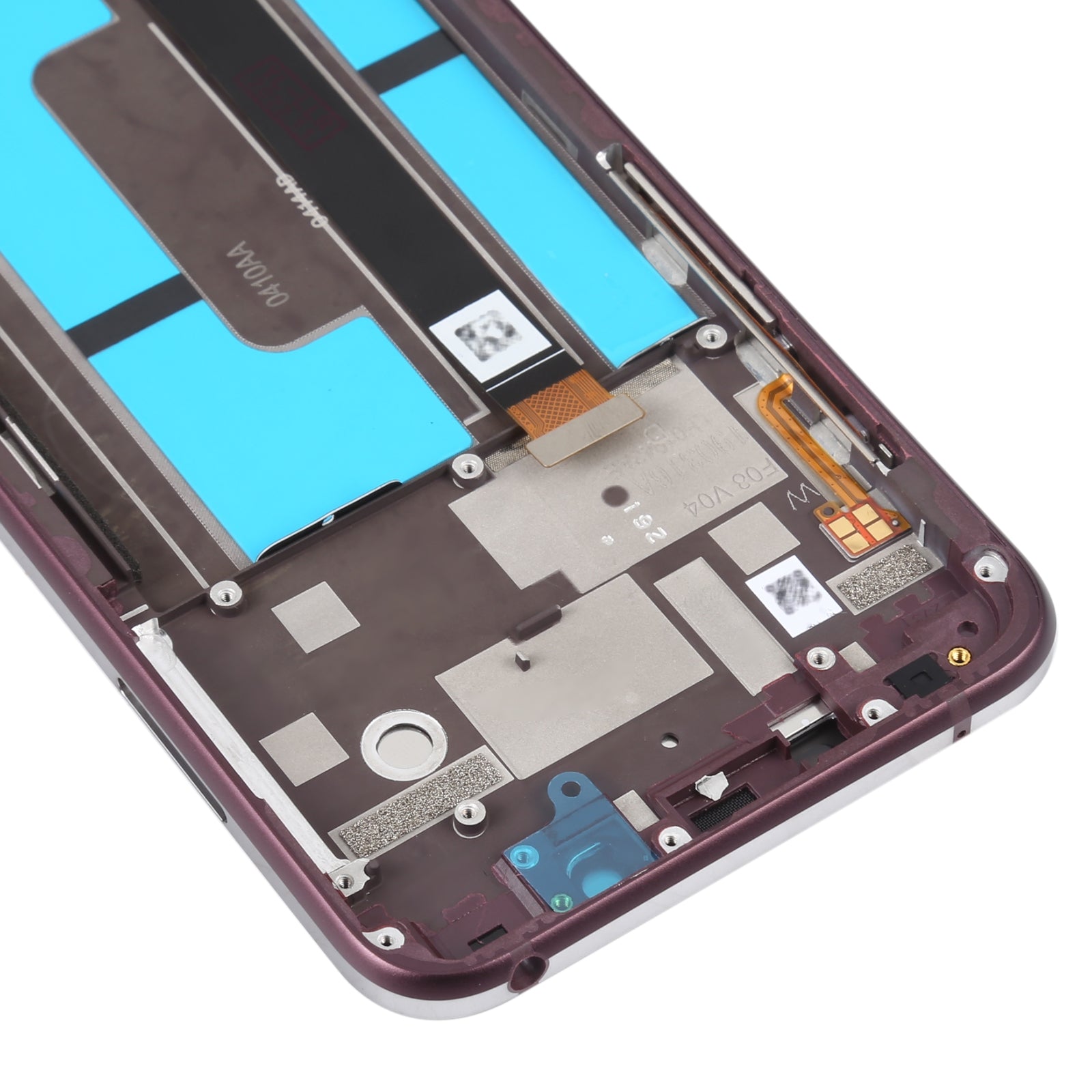 Full Screen + Touch + Frame Nokia X7 / 8.1 / 7.1 Plusl Purple