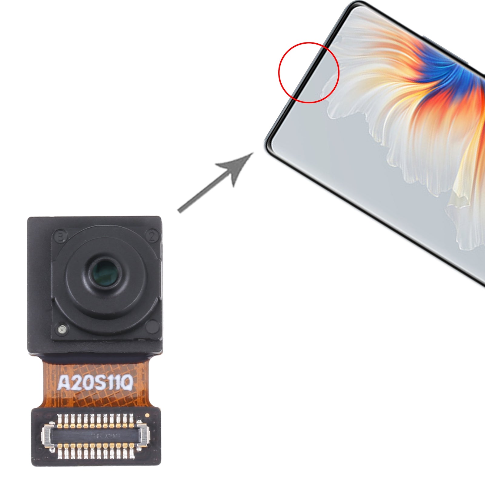 Flex Caméra Frontale Avant Xiaomi Mi Mix 4