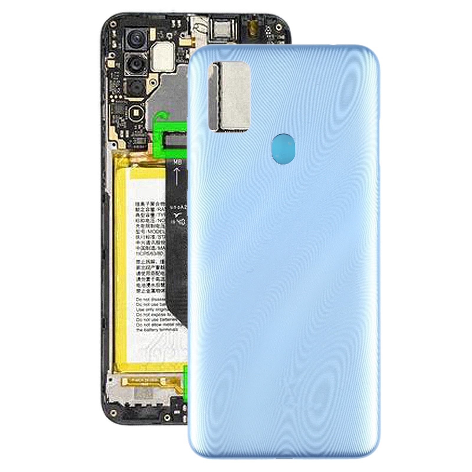 Battery Cover Back Cover ZTE Blade A7S 2020 Light Blue