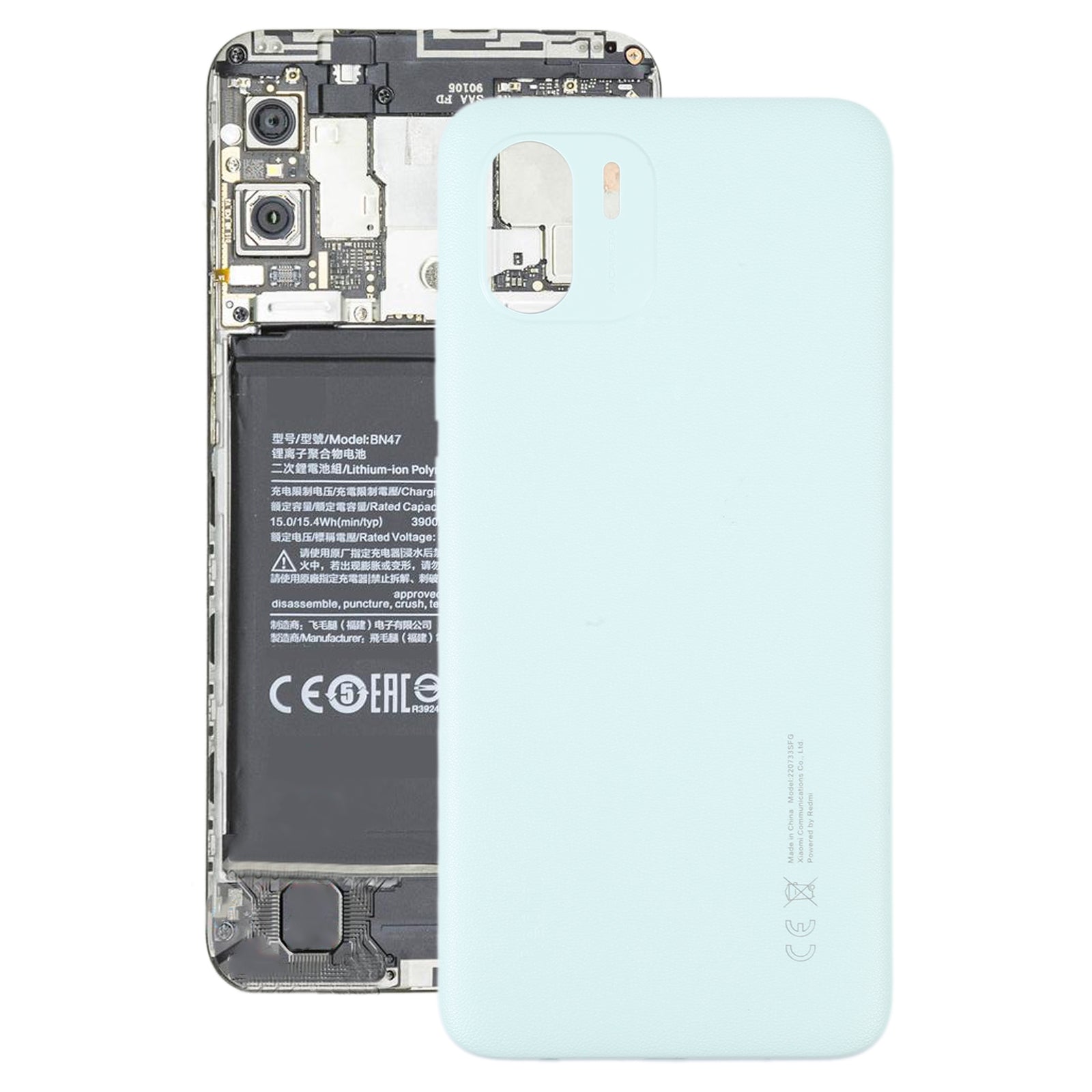Tapa Bateria Back Cover Xiaomi Redmi A1 / Redmi A1+ Verde