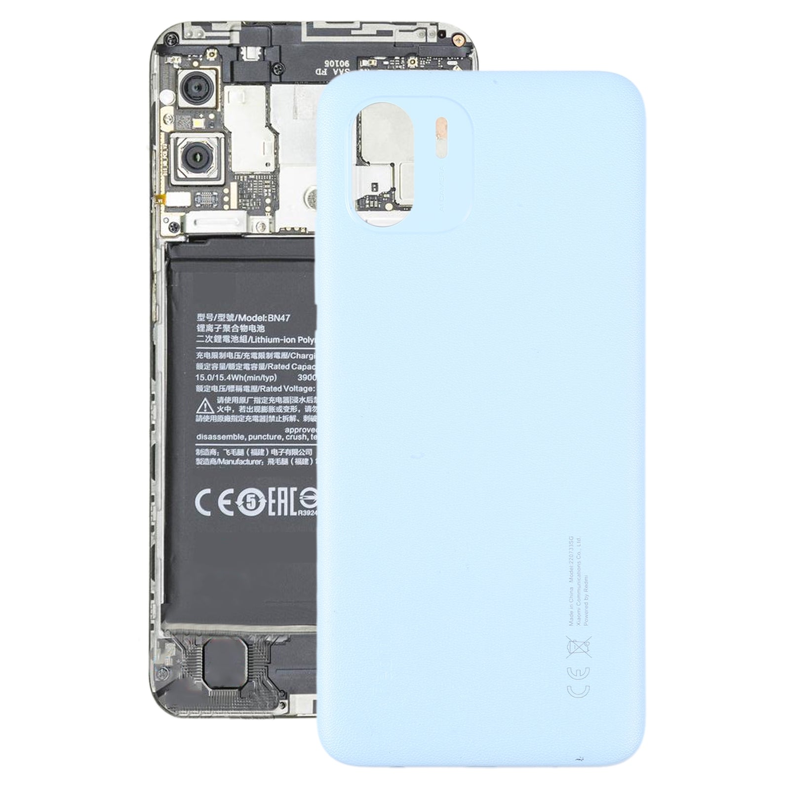 Tapa Bateria Back Cover Xiaomi Redmi A1 / Redmi A1+ Azul