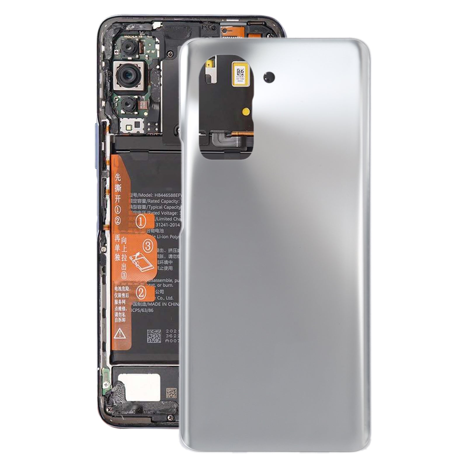 Cache Batterie Coque Arrière Huawei Nova 10 Pro Or