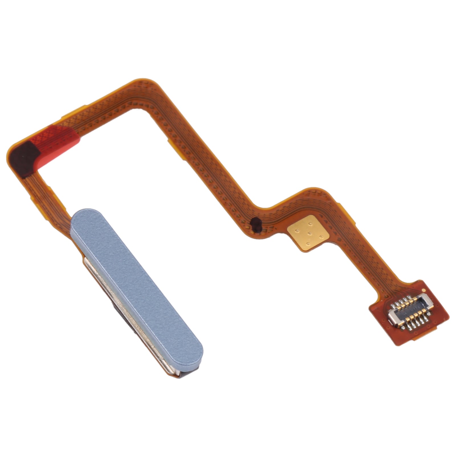 Bouton flexible du capteur d'empreintes digitales Xiaomi Redmi K40S / Poco F4 Bleu