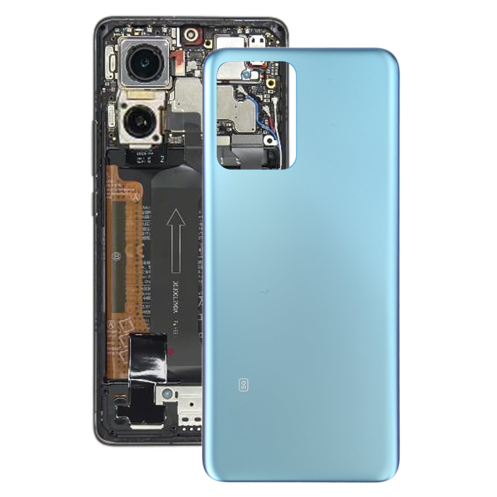Tapa Bateria Back Cover Xiaomi Redmi Note 12 Azul