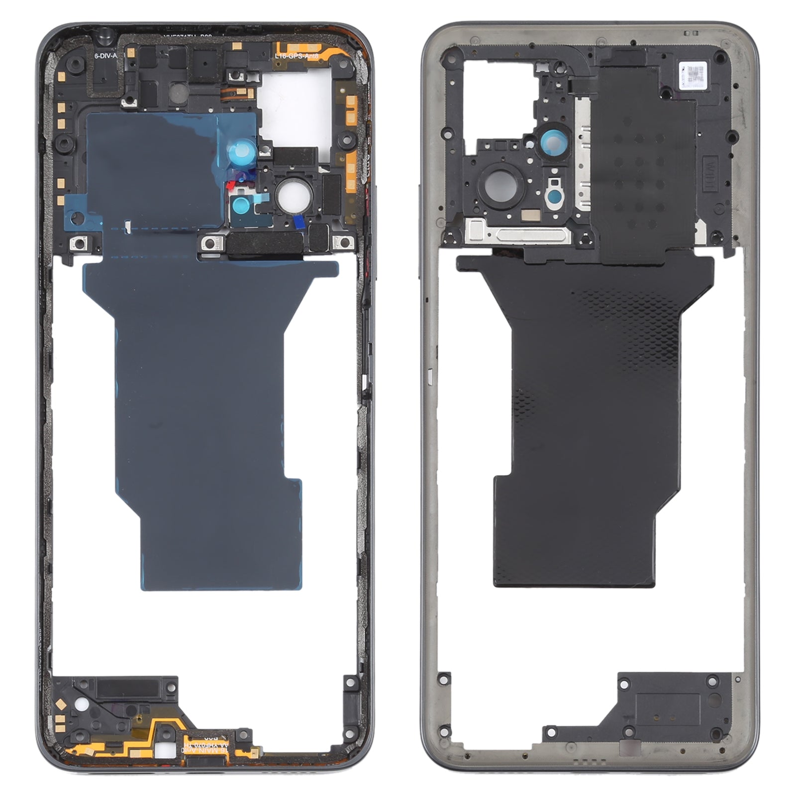 Chasis Carcasa Trasera Marco Xiaomi Redmi Note 11T Pro Note 11T Pro+ Negro