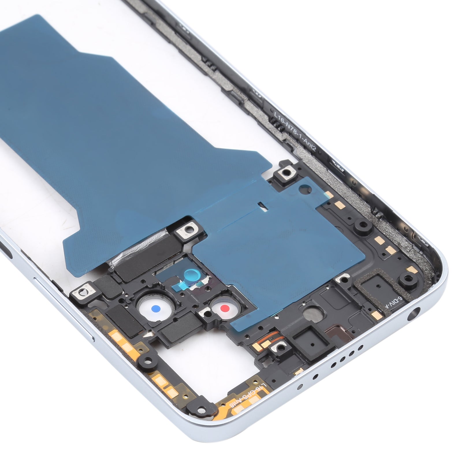 Chasis Carcasa Trasera Marco Xiaomi Redmi Note 11T Pro Note 11T Pro+ Plata