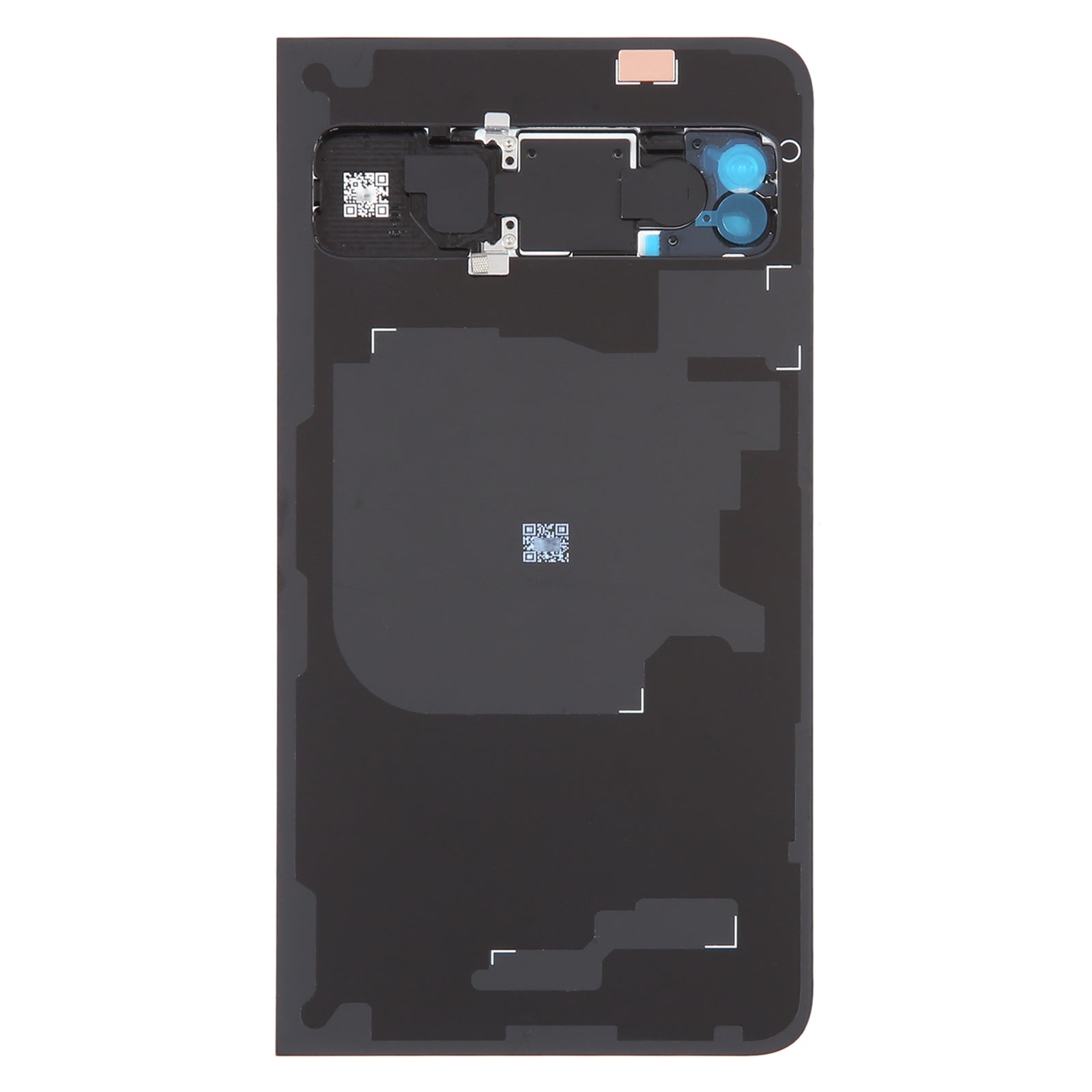 Tapa Bateria Back Cover + Lente Camara Trasera Google Pixel Fold Negro