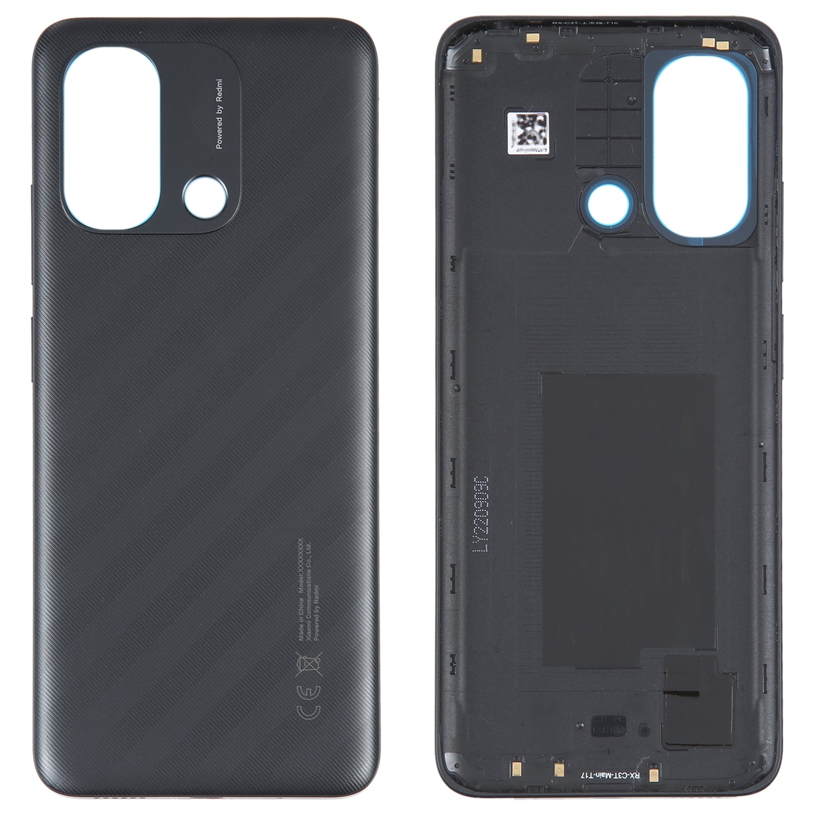 Cache Batterie Cache Arrière Xiaomi Redmi 12C Noir