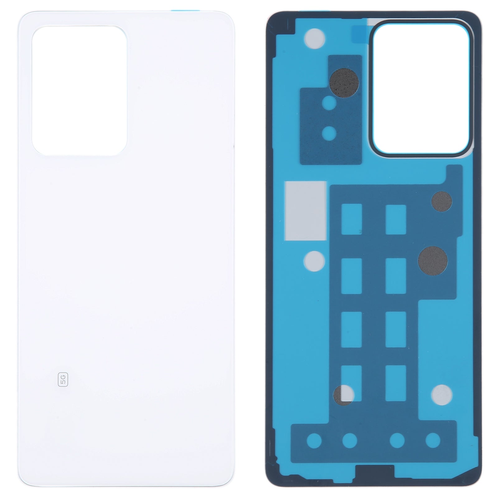 Cache Batterie Cache Arrière Xiaomi Redmi Note 12 Pro 5G Blanc