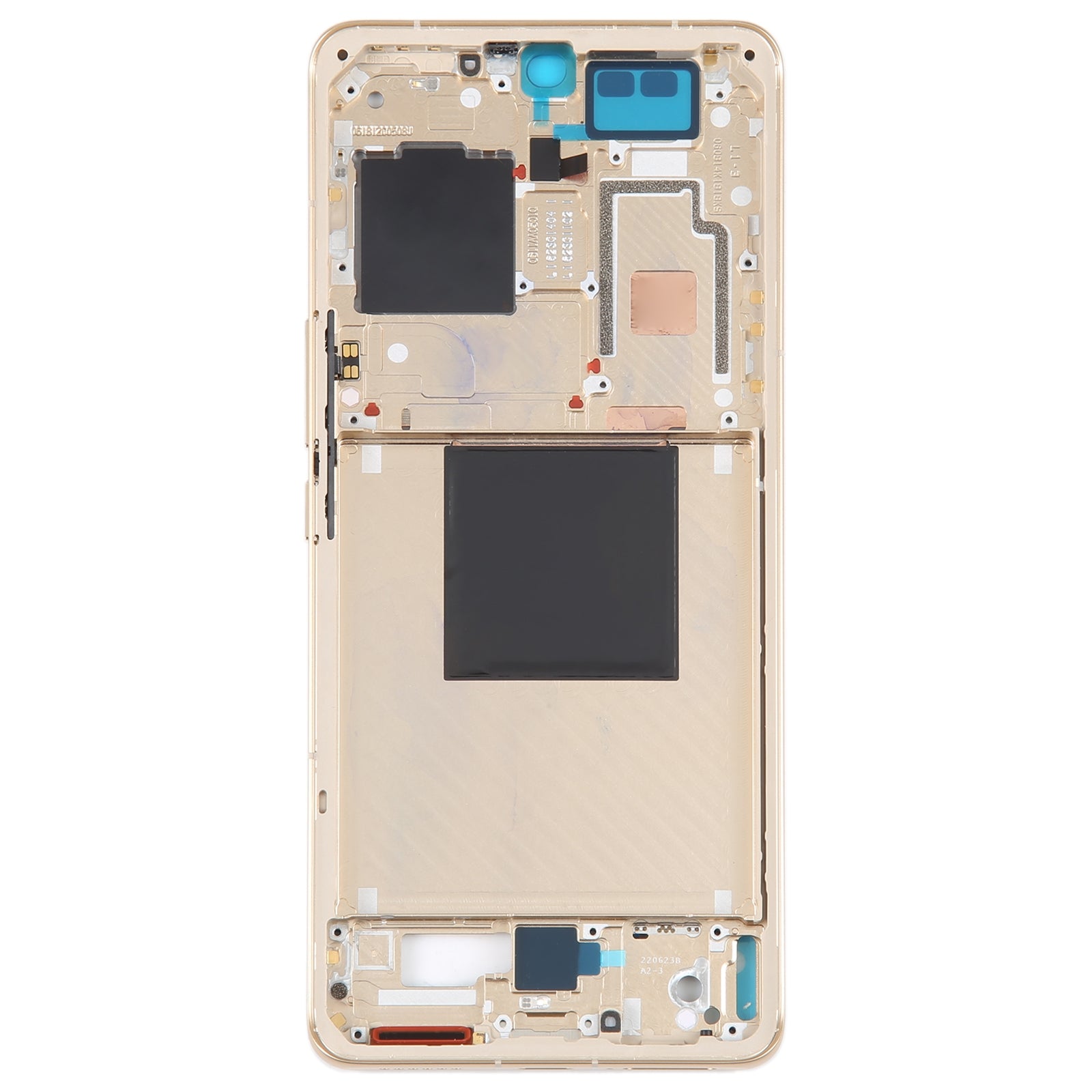Xiaomi 12S Ultra Gold LCD Intermediate Frame Chassis