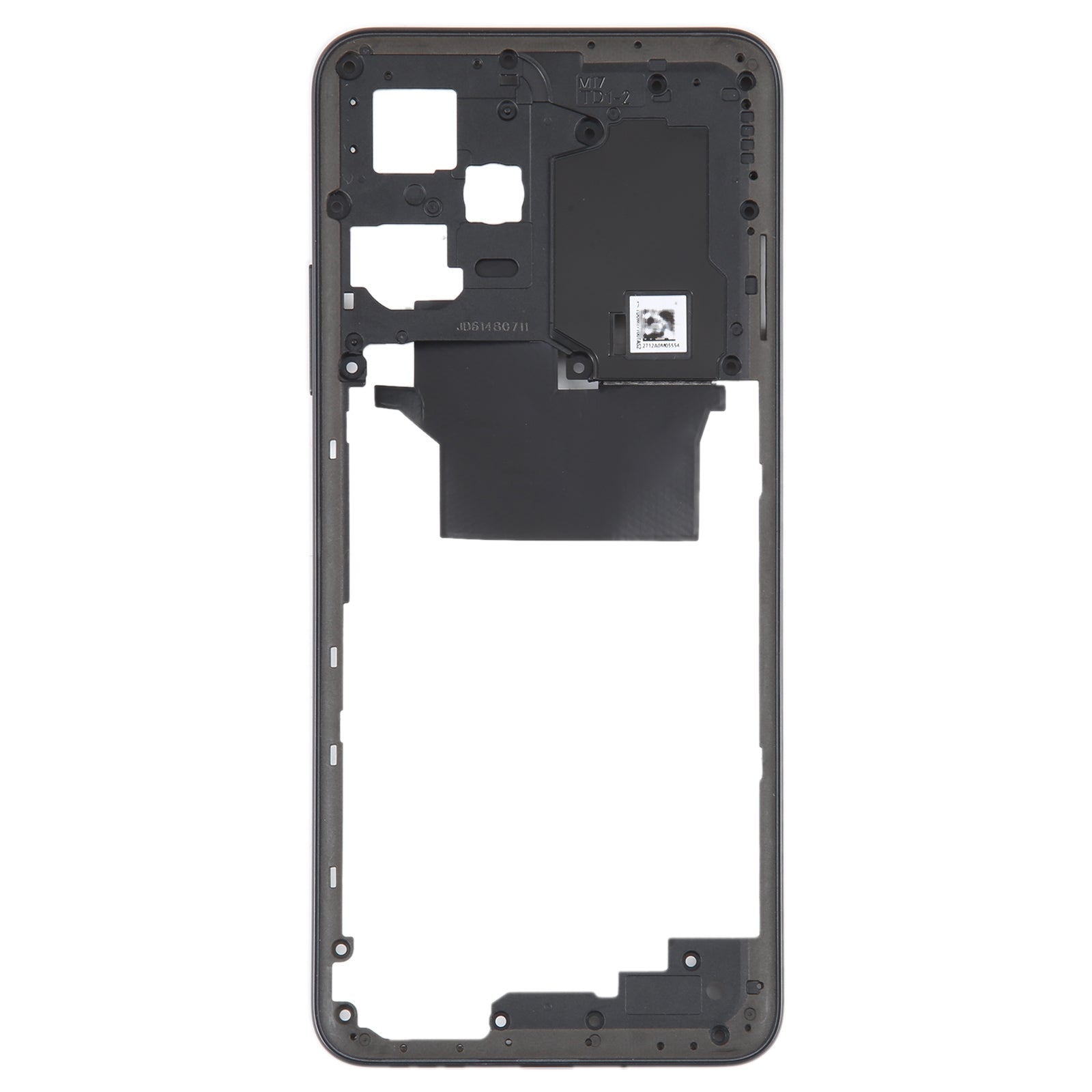 Châssis Arrière Logement Cadre Xiaomi Redmi Note 12 Noir