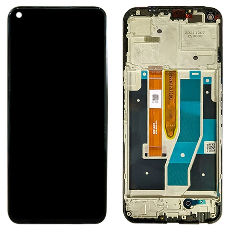 Ecran Complet IPS + Tactile + Châssis OnePlus Nord CE 2 Lite 5G CPH2381 Noir