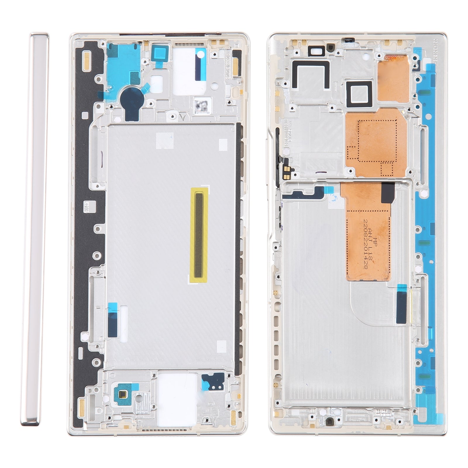 Châssis Cadre Intermédiaire LCD Xiaomi Mi Mix Fold 2 Or