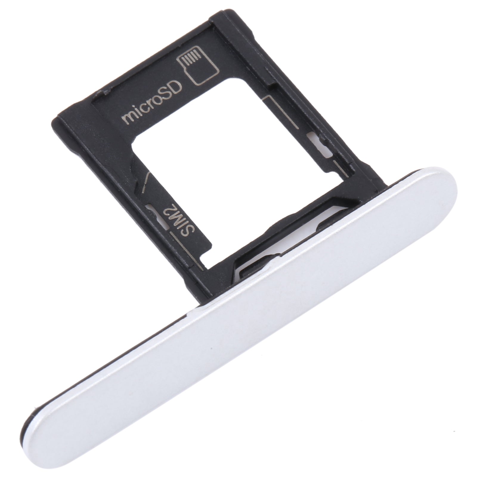 Bandeja Porta SIM / Micro SD Sony Xperia XZ1 Compact Plata