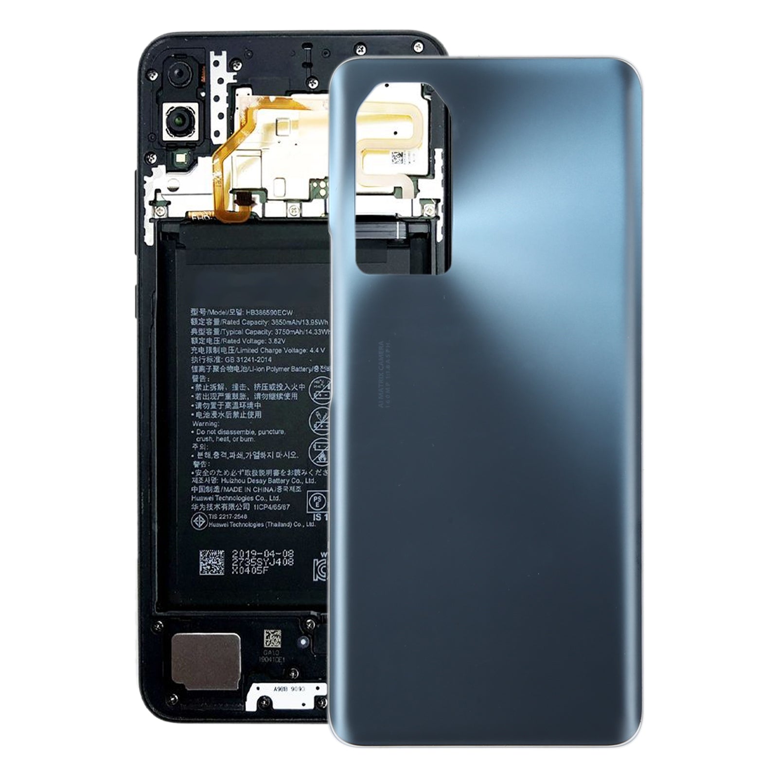 Battery Cover Back Cover Honor 80 Pro Green