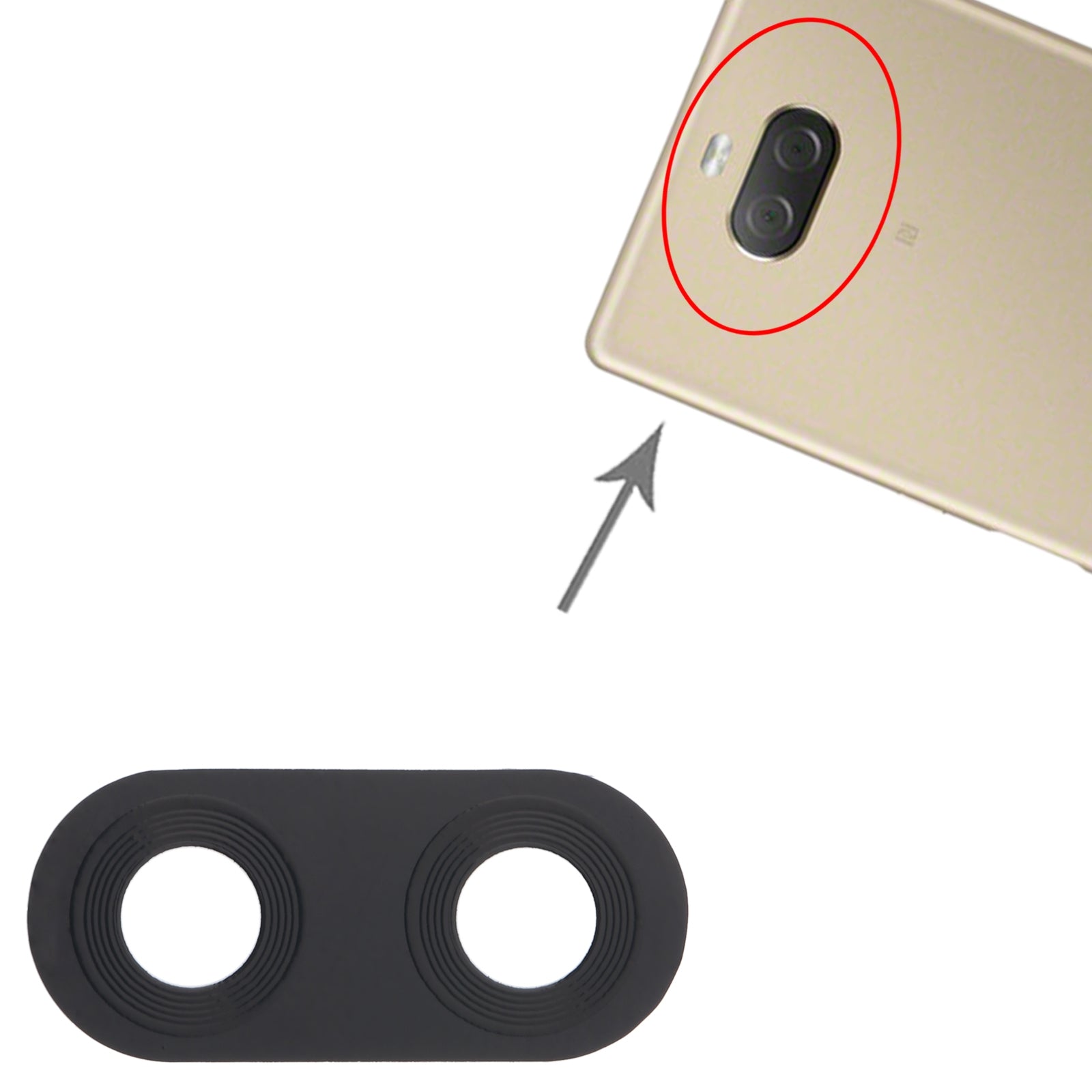 Rear Camera Lens Cover (Glass Only) Sony Xperia 10 Plus