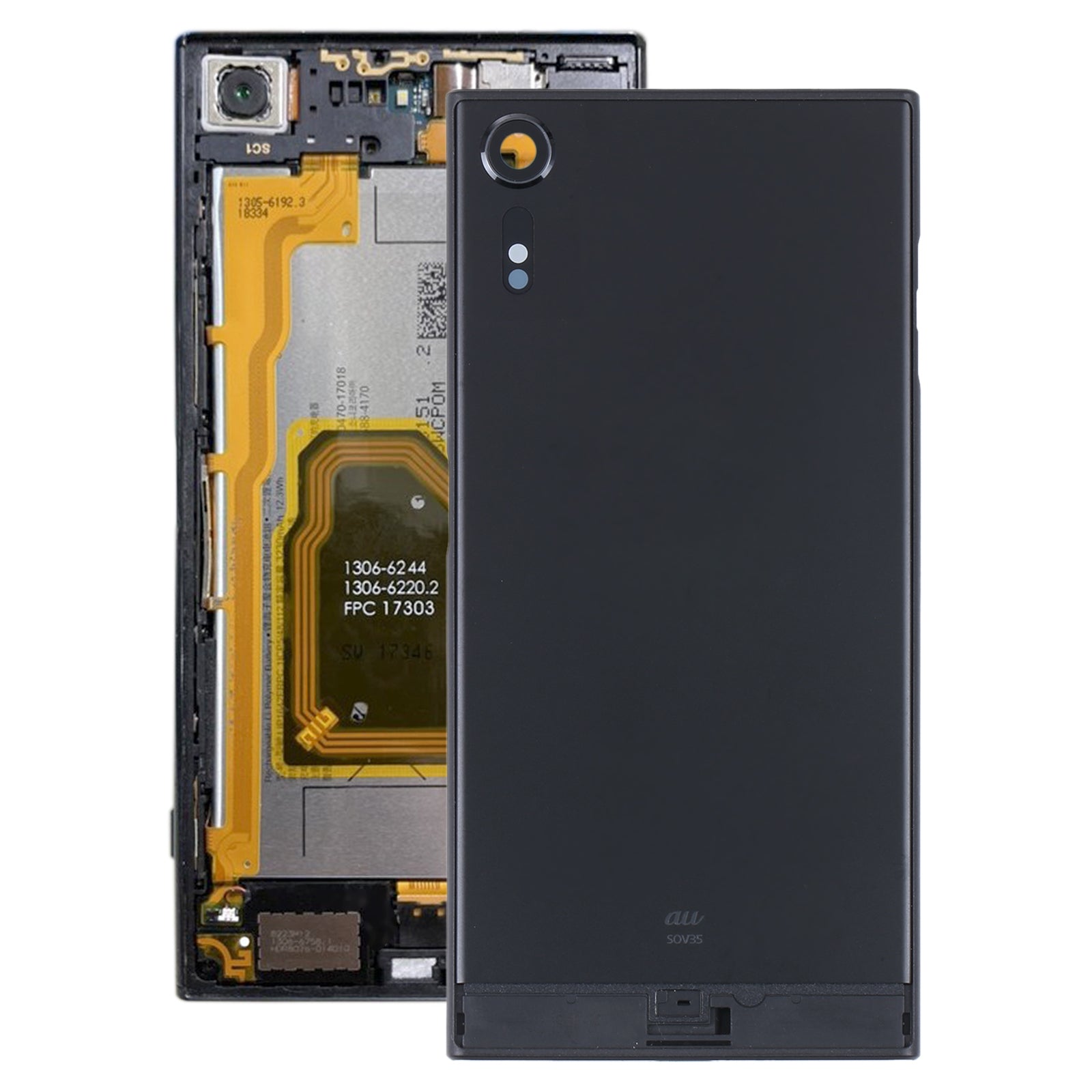 Tapa Bateria Back Cover Sony Xperia XZs Negro