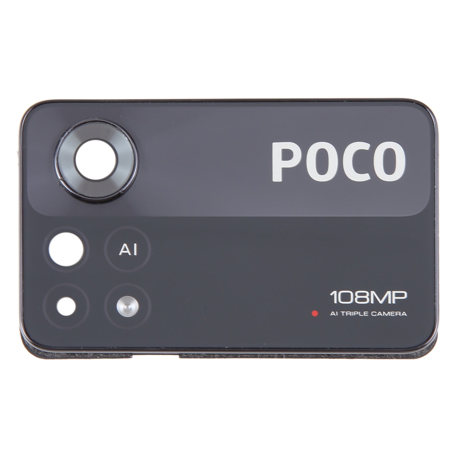Couvercle d'objectif de caméra arrière Xiaomi Poco X4 Pro 5G