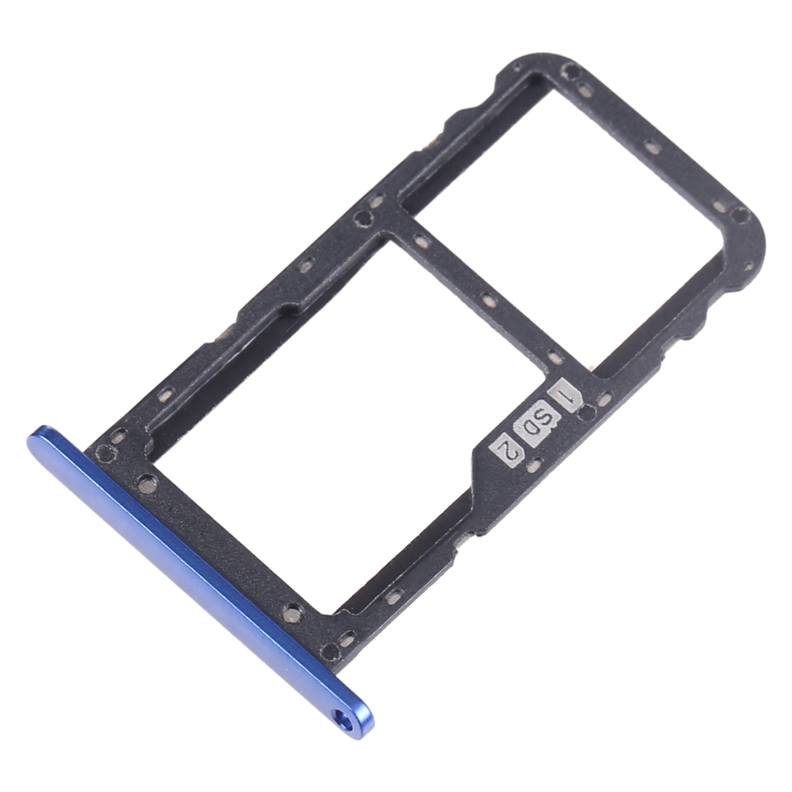 SIM / Micro SD Holder Tray Lenovo Z5 L78011 Blue