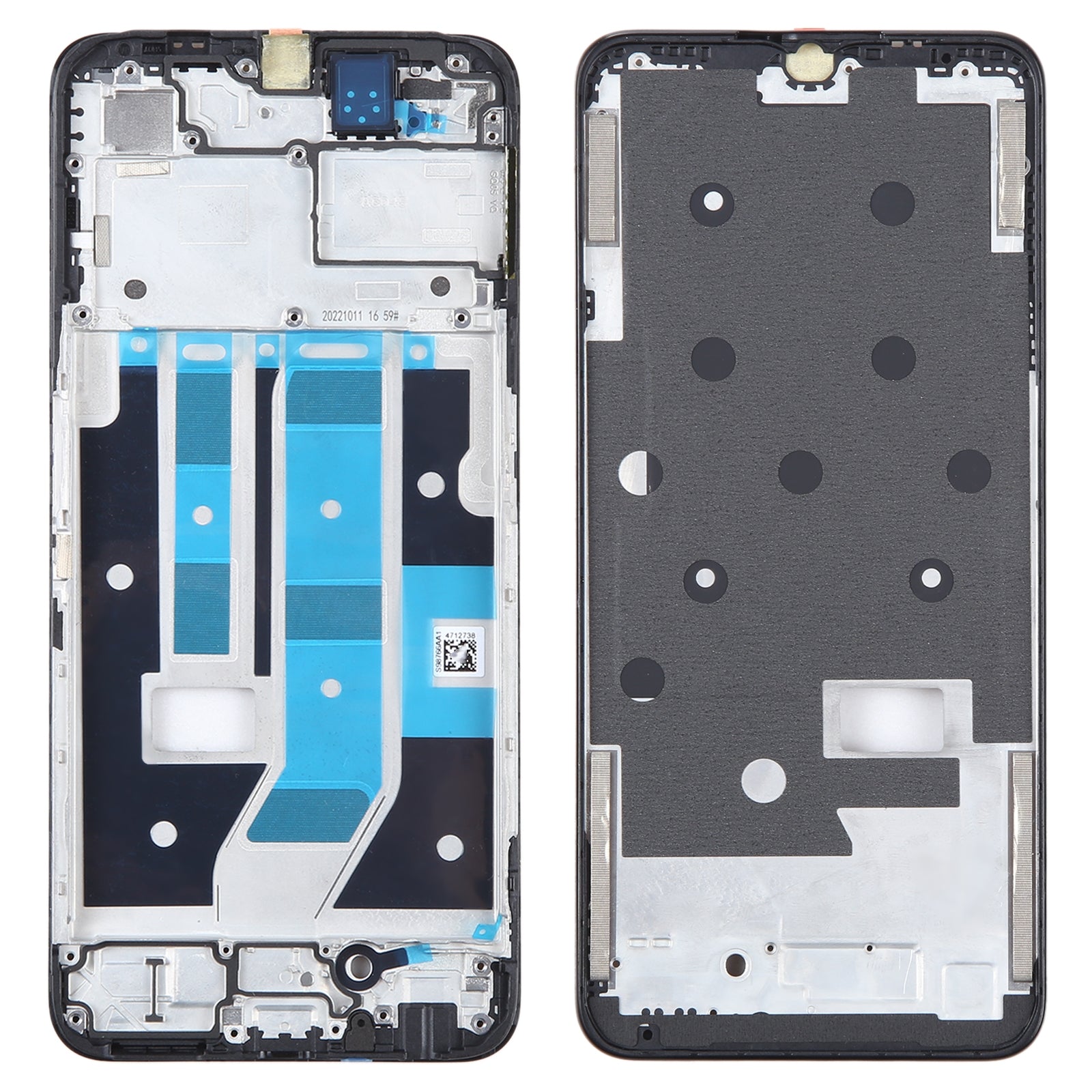 Oppo A58 LCD Intermediate Frame Chassis