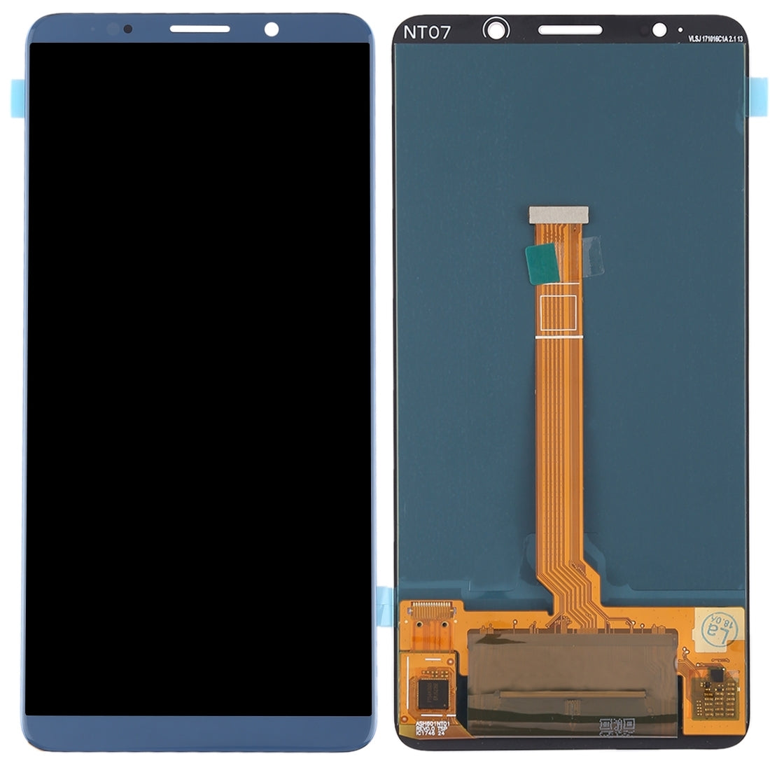 Ecran Complet + Numériseur Tactile OLED Huawei Mate 10 Pro Bleu