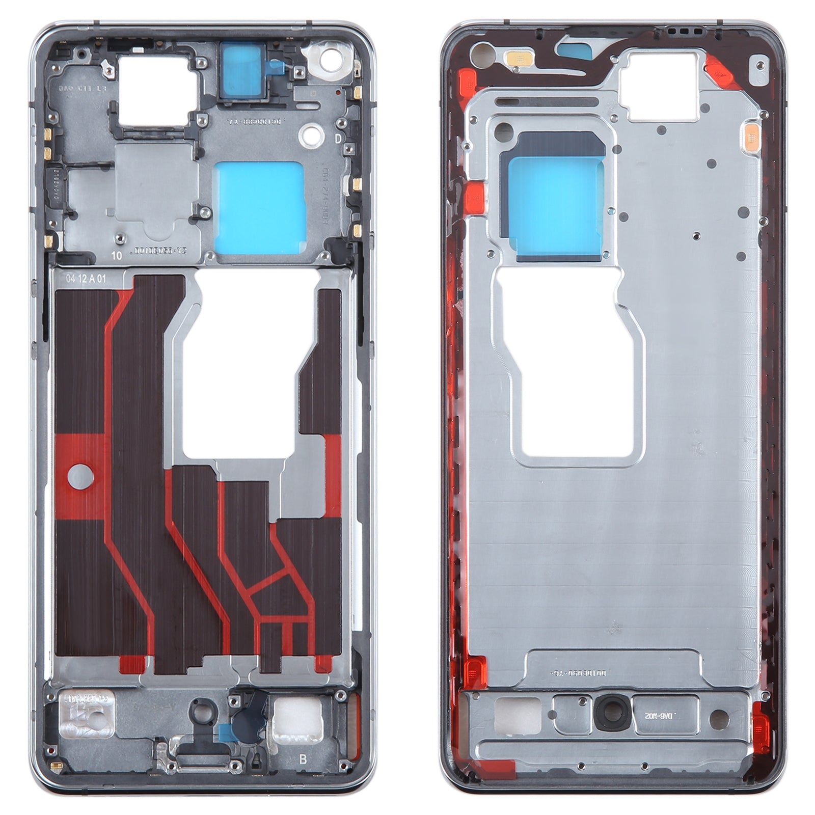 Oppo Find X3 LCD Middle Frame Chassis Black