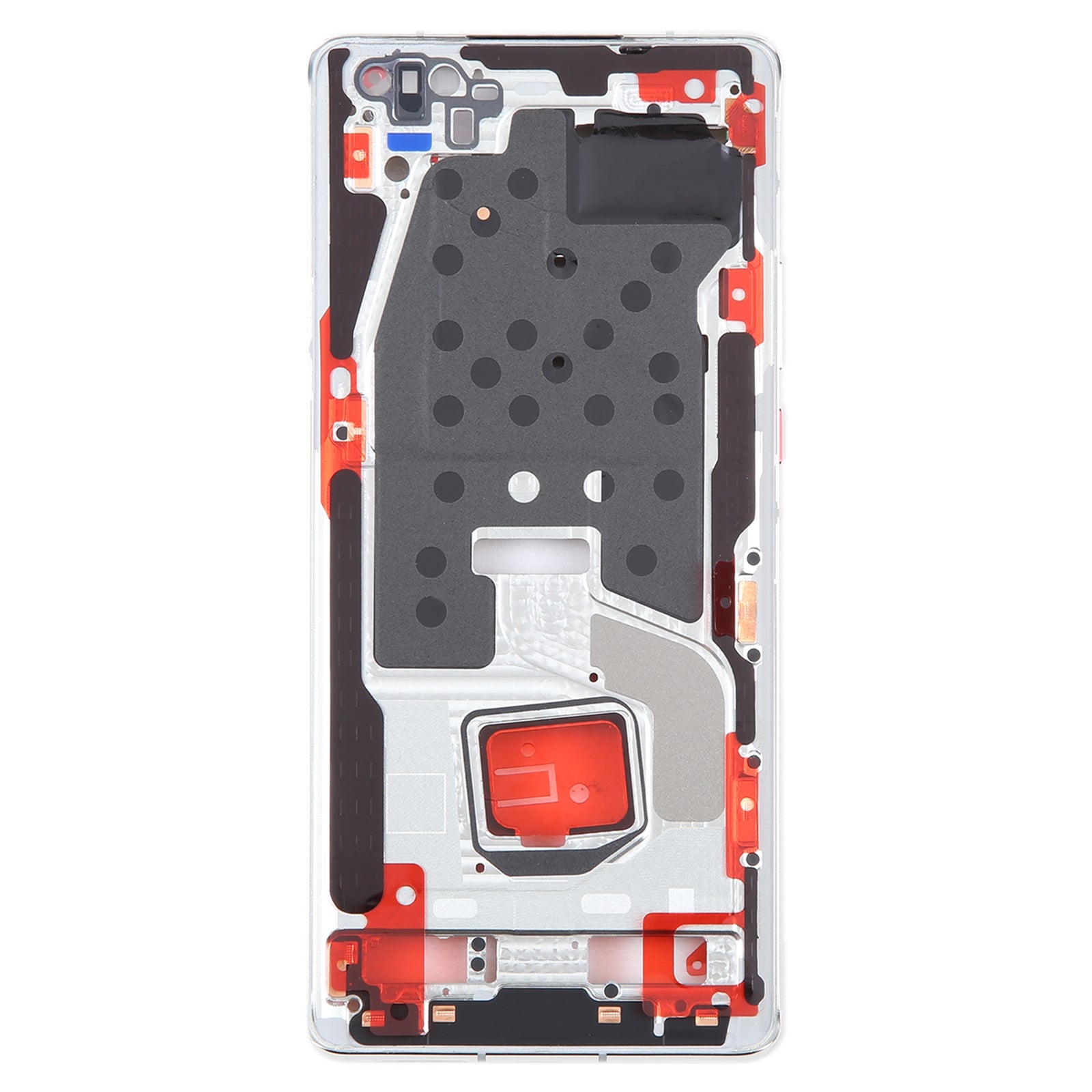 Huawei Mate 40 Pro LCD Intermediate Frame Chassis Silver