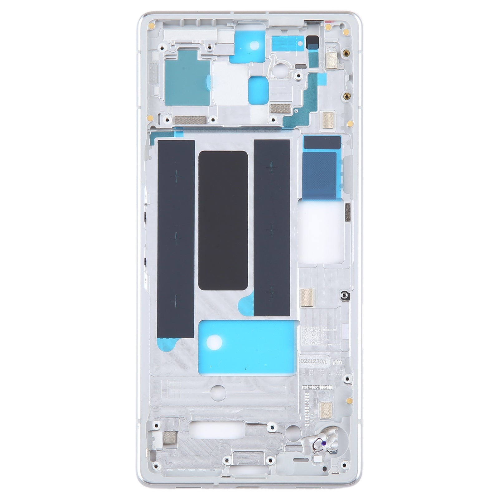 Google Pixel 7A LCD Intermediate Frame Chassis Silver
