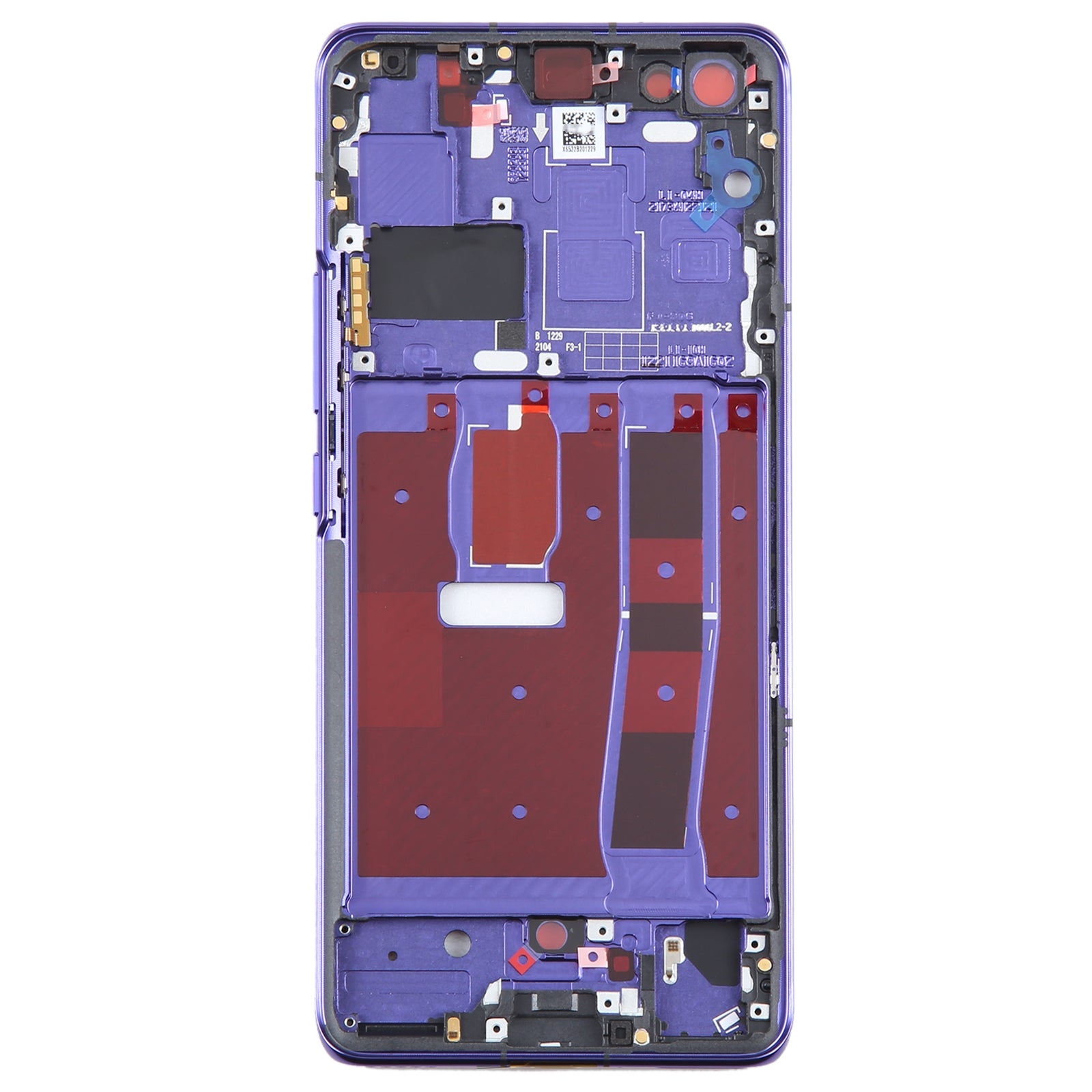 Châssis intermédiaire LCD Huawei Nova 7 Pro violet