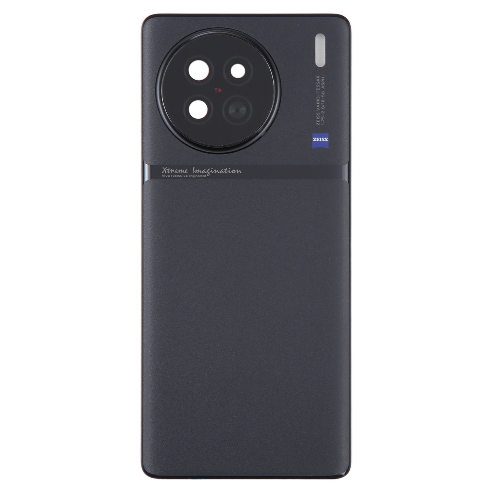 Cache Batterie Cache Arrière + Objectif Caméra Arrière Vivo X90 Noir