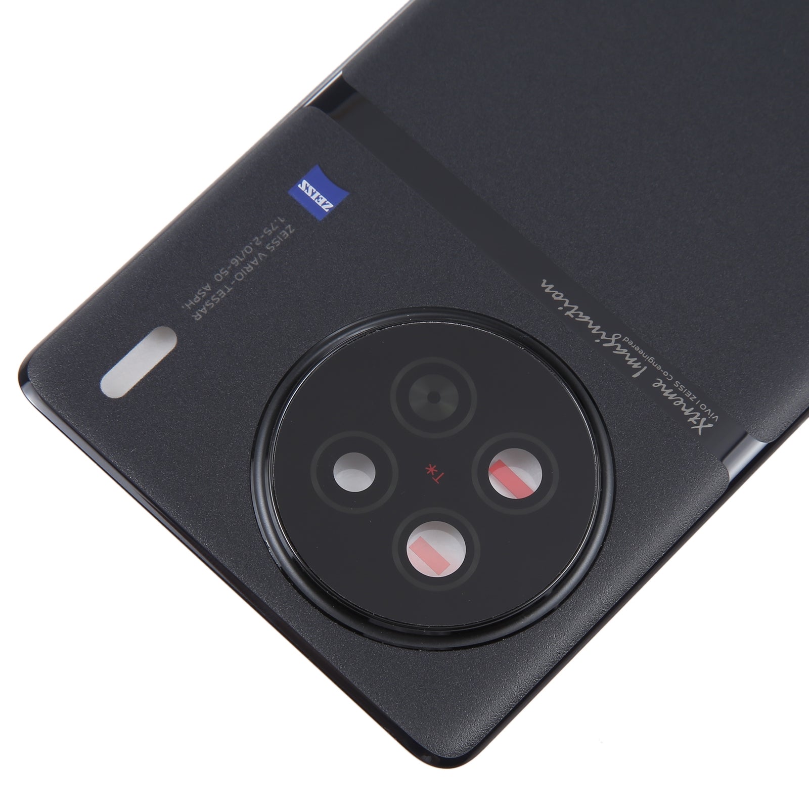 Cache Batterie Cache Arrière + Objectif Caméra Arrière Vivo X90 Noir